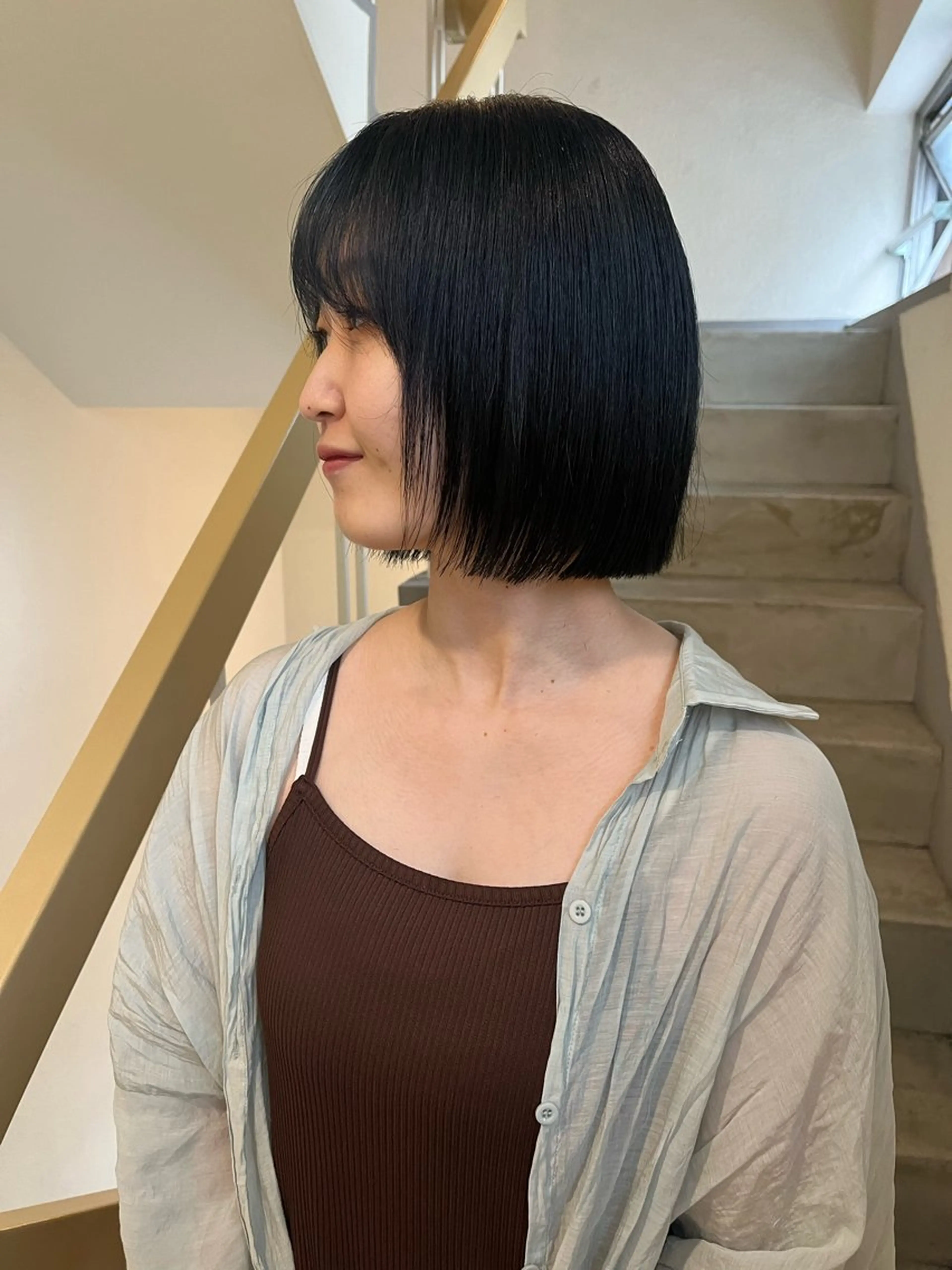 ショート カラー SIKI yuuna レイヤーカット🪽のヘアスタイル