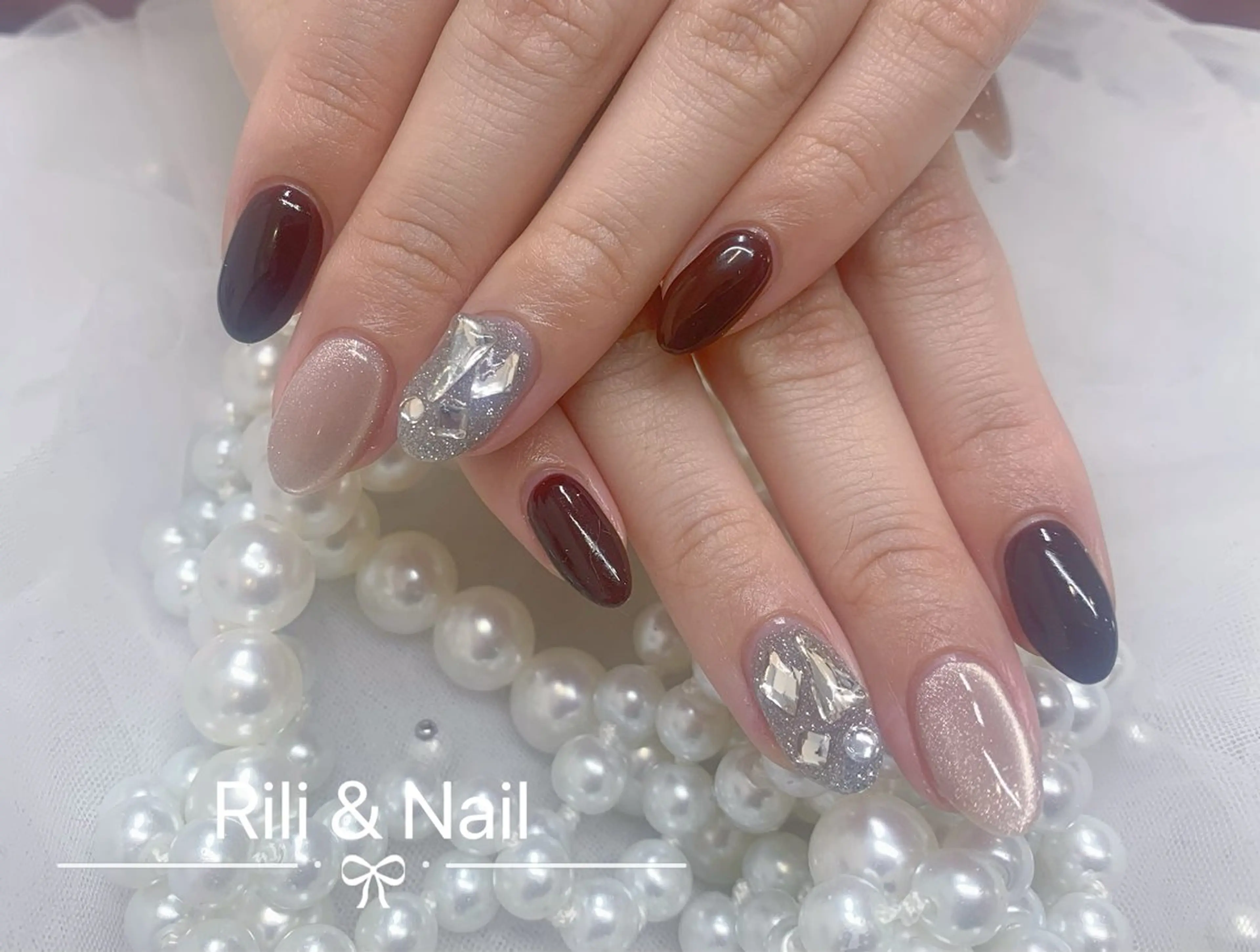 ネイル ハンドネイル Rili nail  eyelash所属・Rili🎀 Nailのネイルデザイン