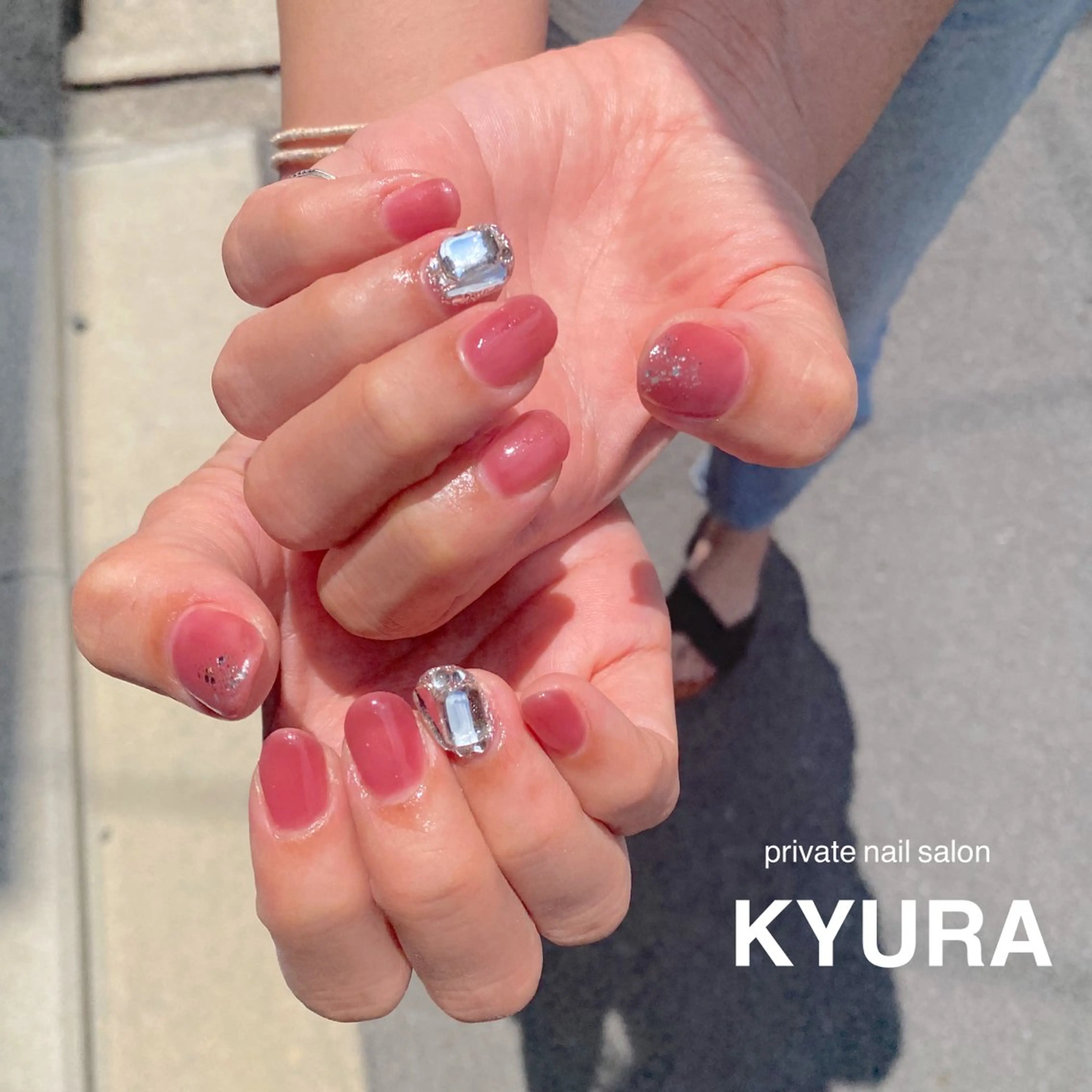 ネイル ハンドネイル 大東市ネイルサロン 【KYURA】ｷｭﾗのネイルデザイン
