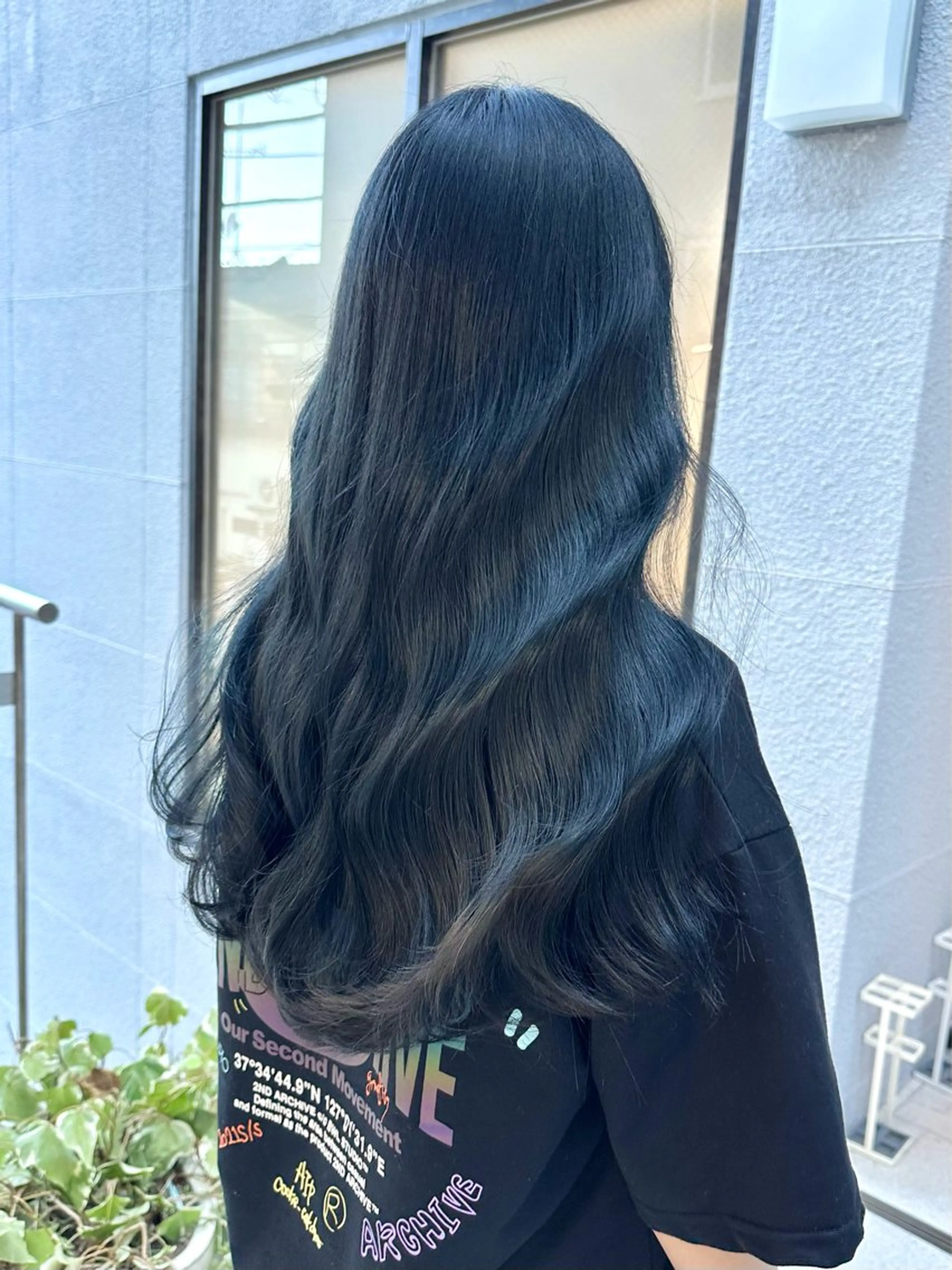 ロング カラー ササキカズマ〻透明感 〻色落ち〻赤み消しのヘアスタイル