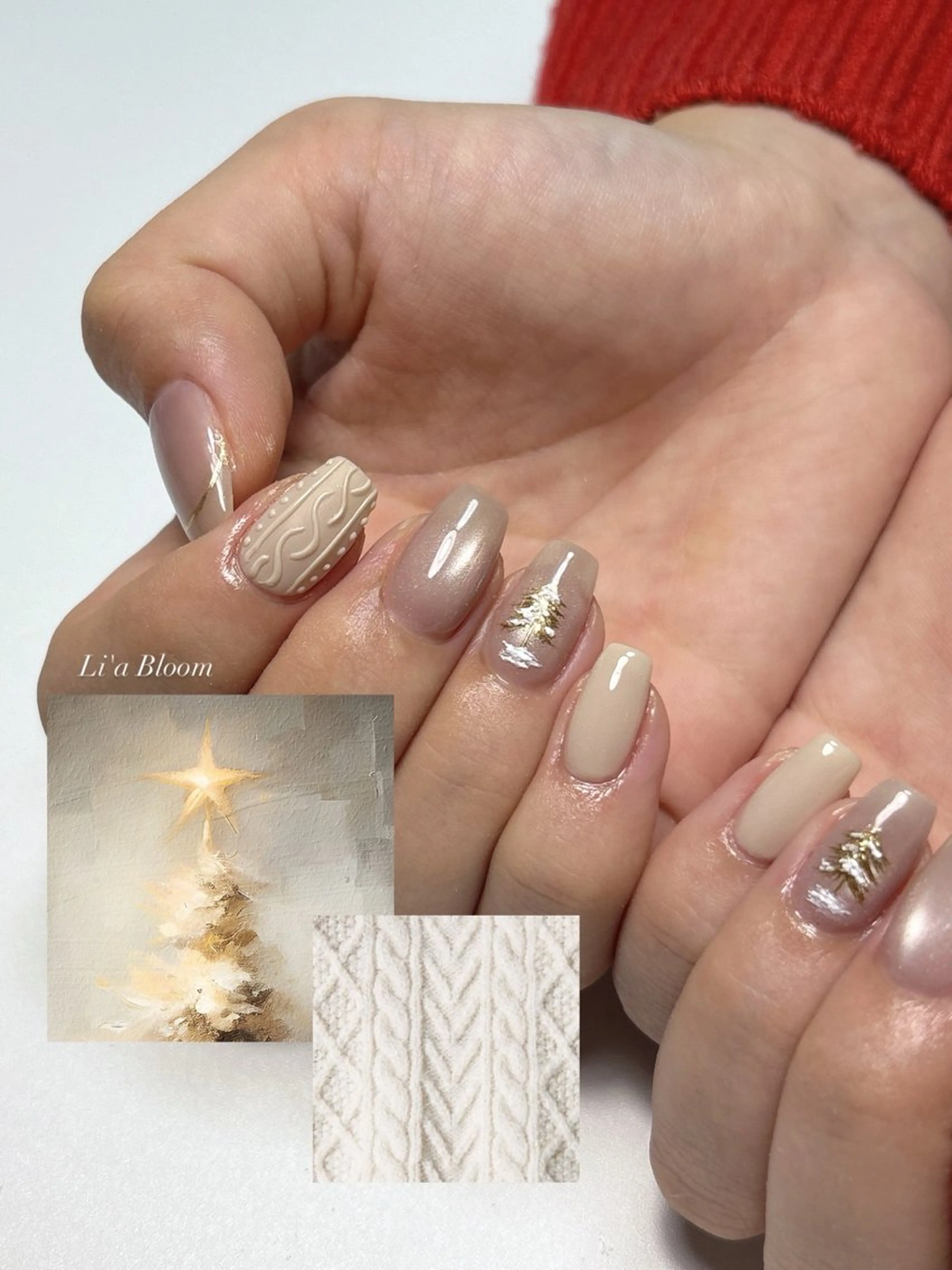 ネイル ハンドネイル Li'a Bloom所属・🦋🤍 madoka🤍のネイルデザイン