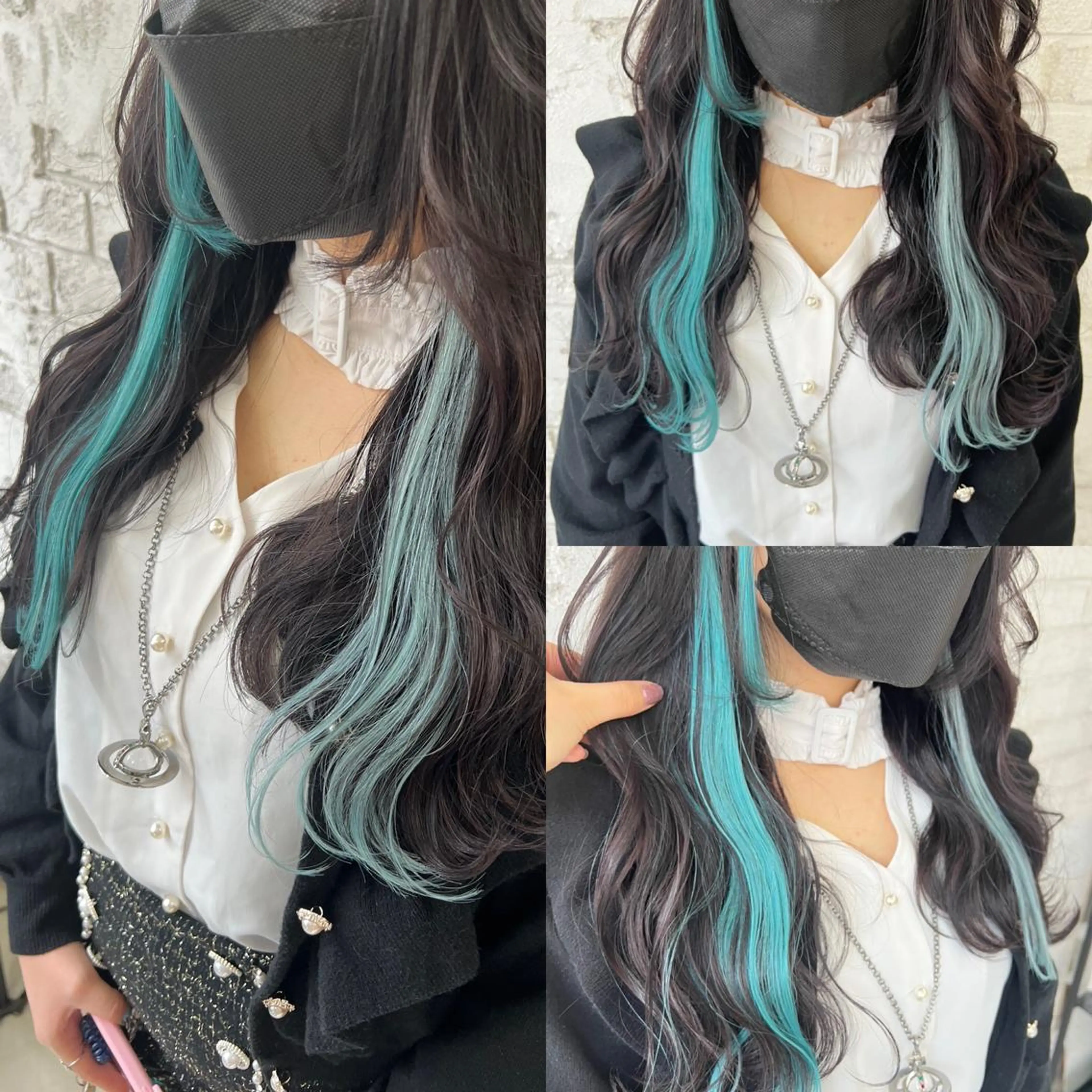 エクステ エクステ&艶カラー 🎀YURINA🎀のヘアスタイル