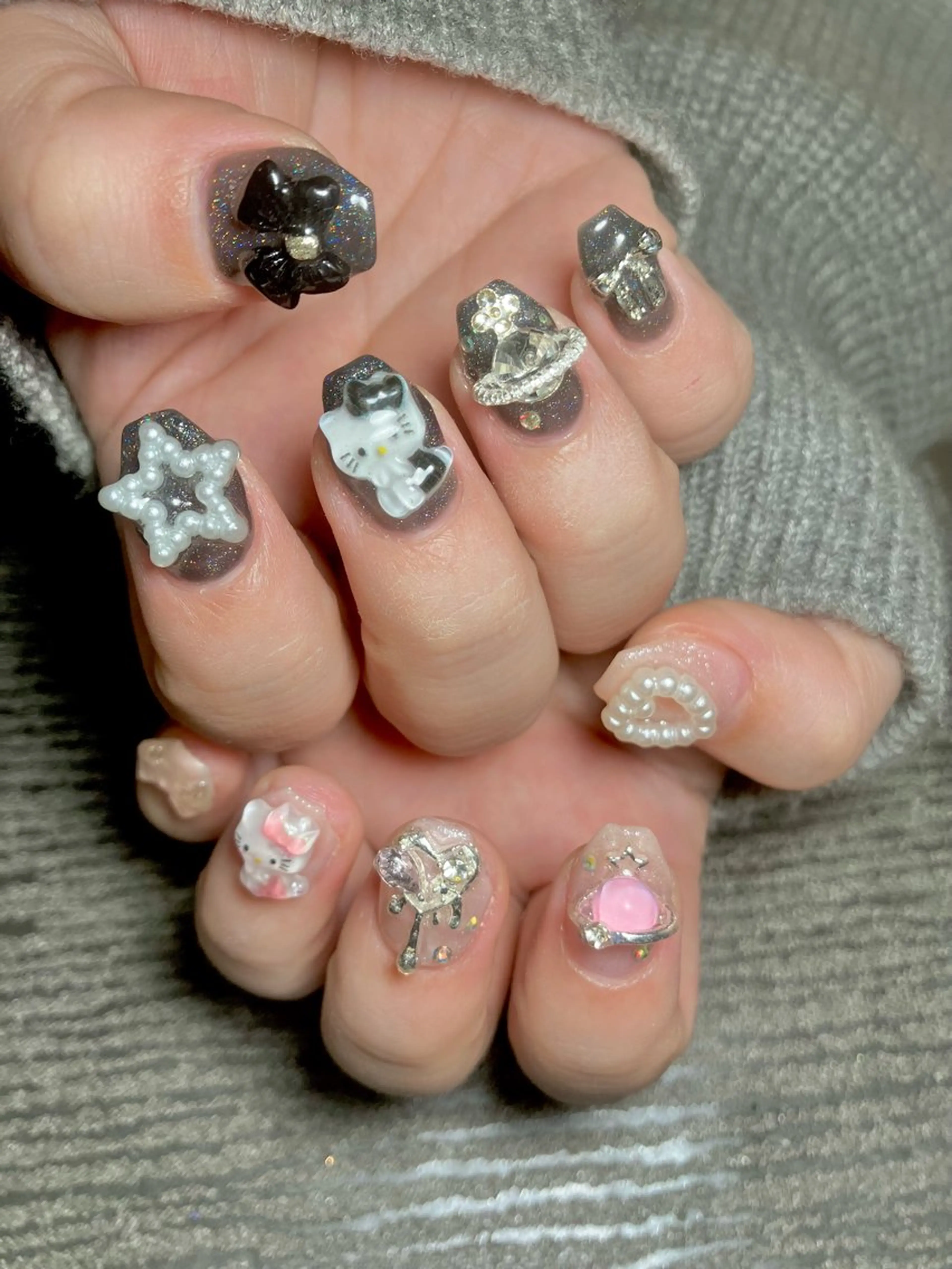 ネイル Liennail 持込デザインやり放題のネイルデザイン