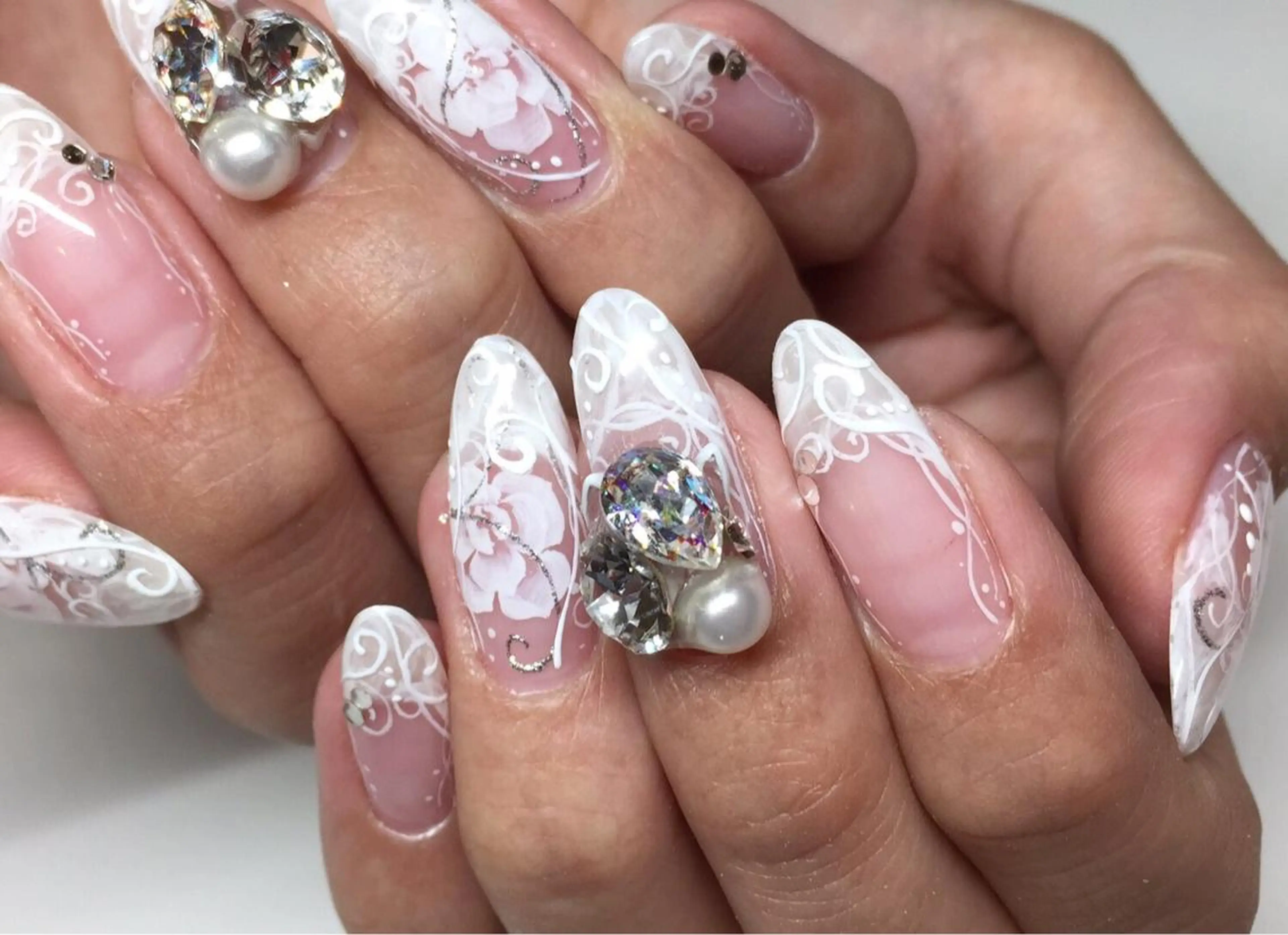 ネイル ブライダルネイル The Next...所属・TheNext kitahorieのネイルデザイン