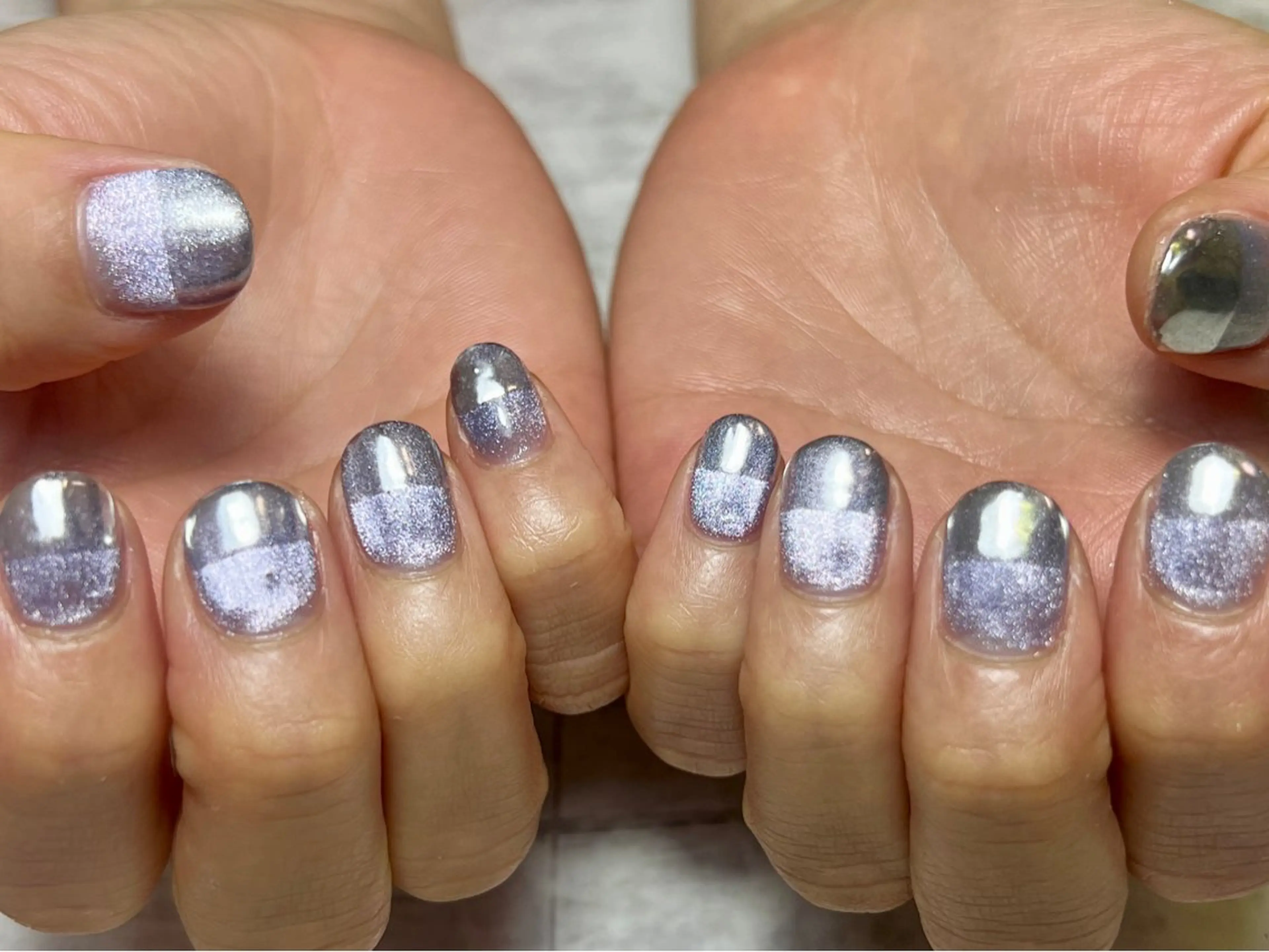 ネイル ジェルネイル ニュアンスネイル パラジェル ハンドネイル 【池袋】nuts nail　なつみのネイルデザイン