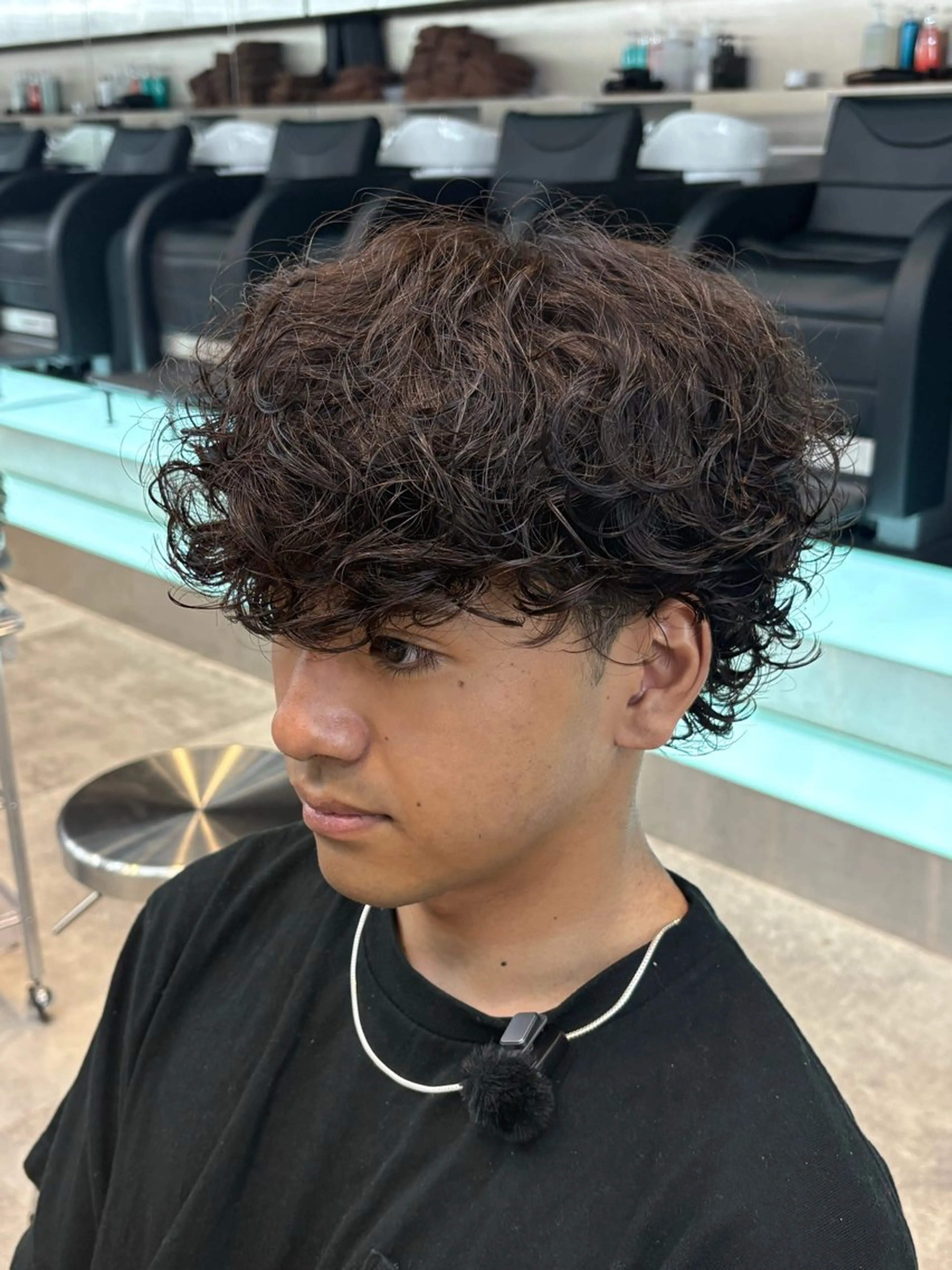 パーマ メンズ カット パーマ fifth 武正 琉生のヘアスタイル