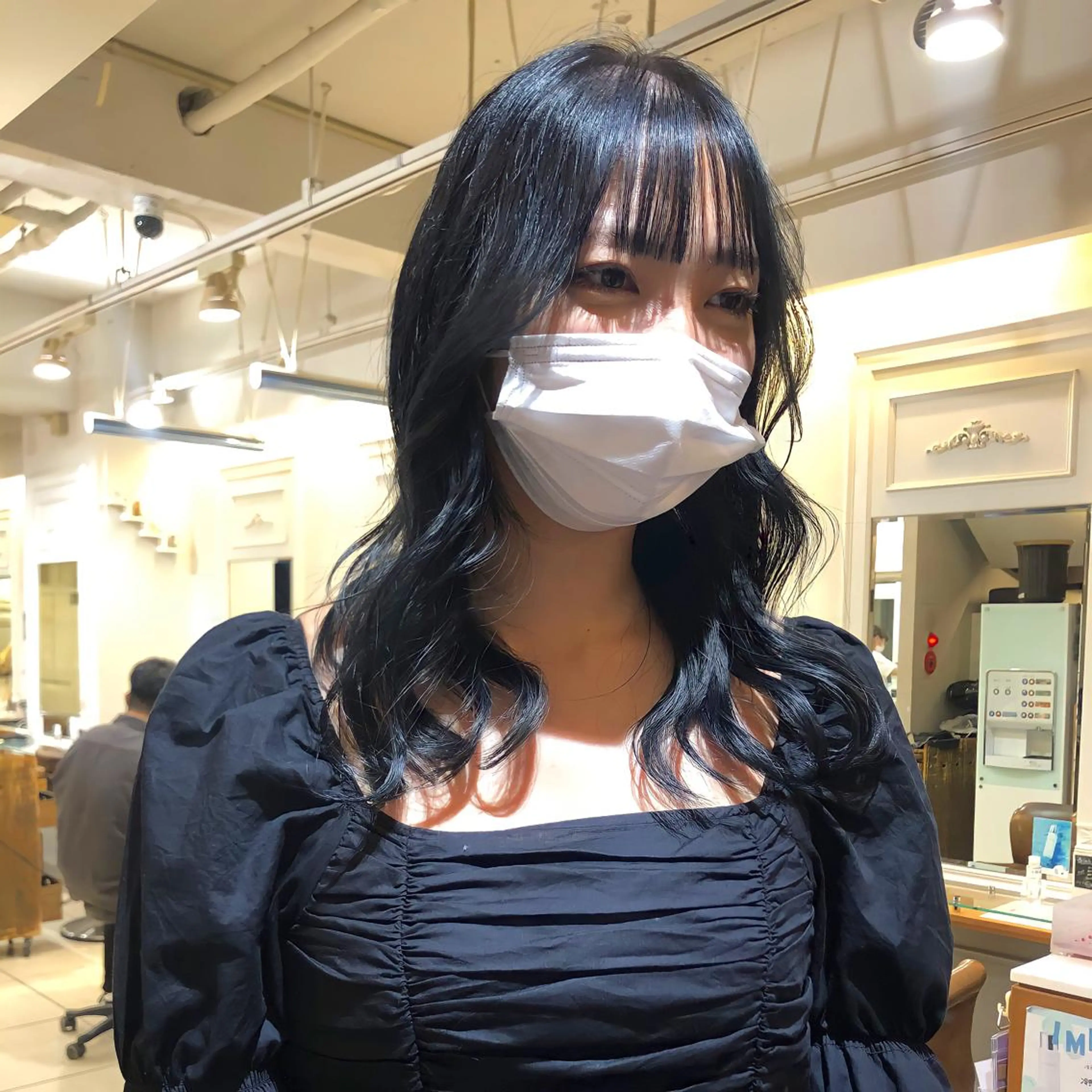 ロング カラー ボブ ブリーチ/miinaのヘアスタイル