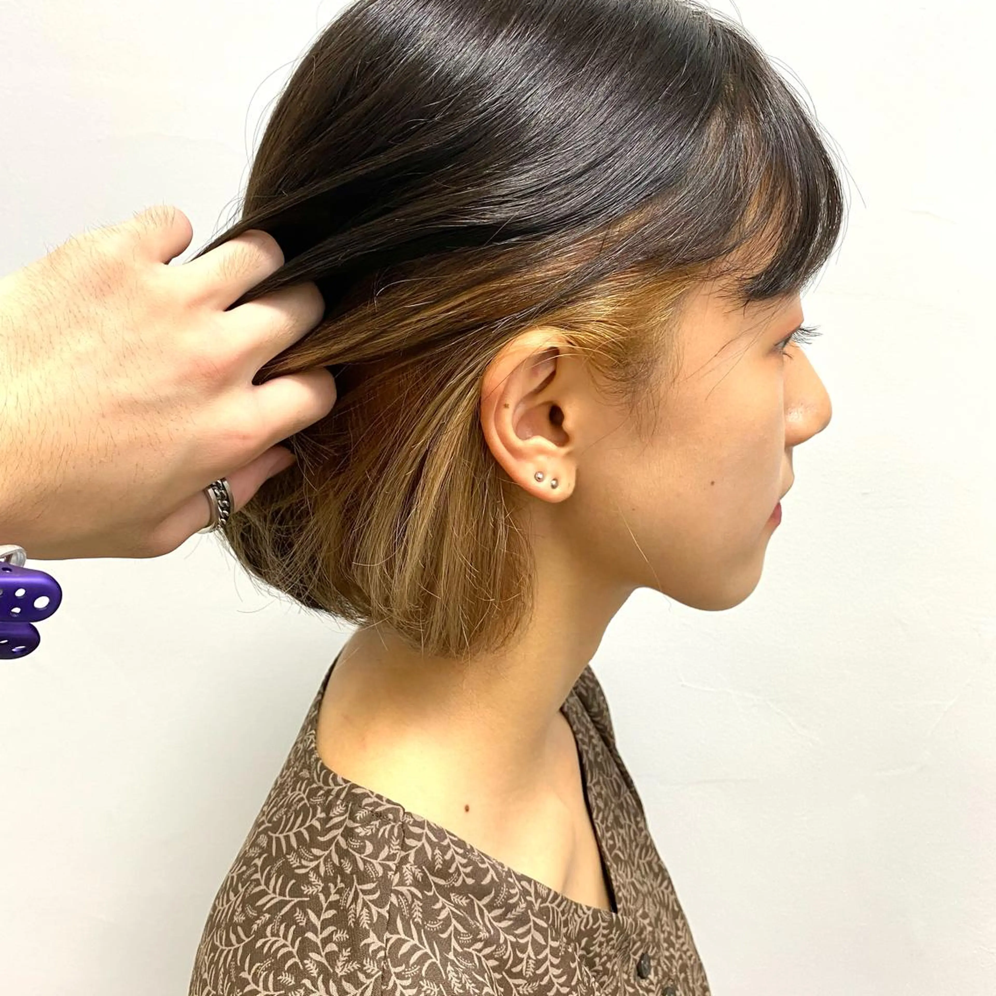 ミディアム カラー ヘアアレンジ 🪞モテ髪/トレンド 銀座DISCO🪞のヘアスタイル