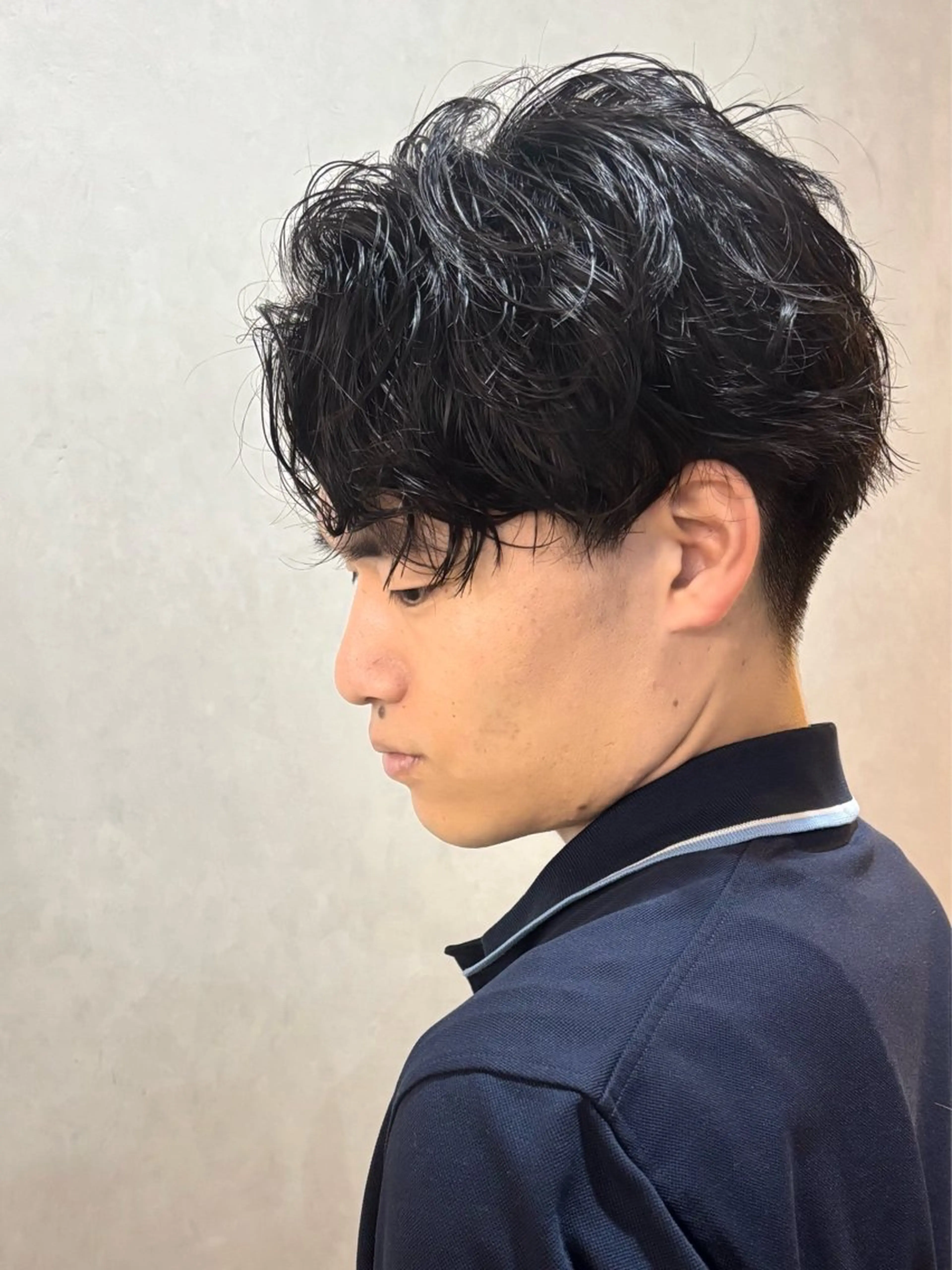 ショート カット パーマ mellow men 's MIZUKIのヘアスタイル