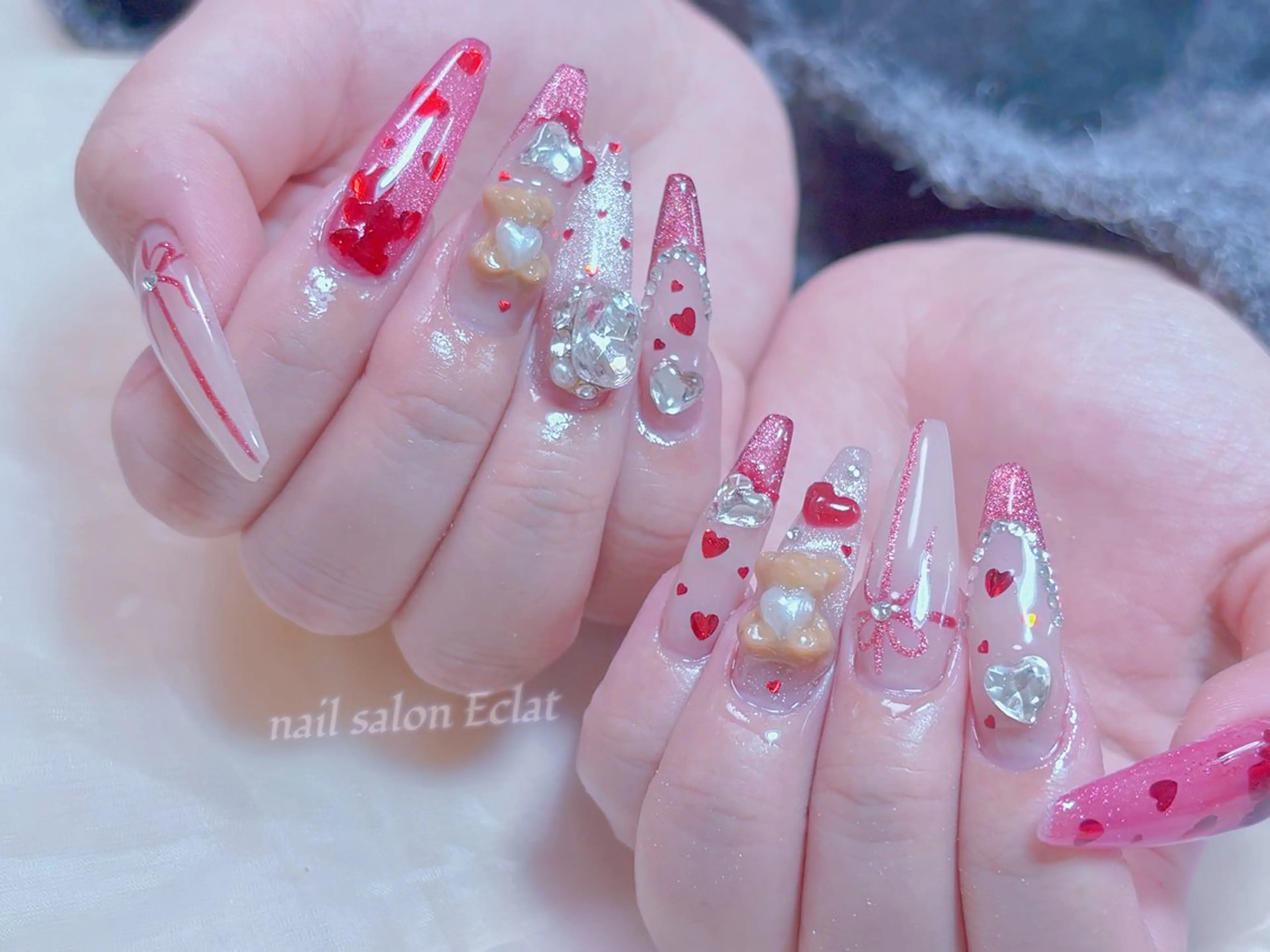 ネイル ネイルサロンエクラ 🫧Shizukaのネイルデザイン