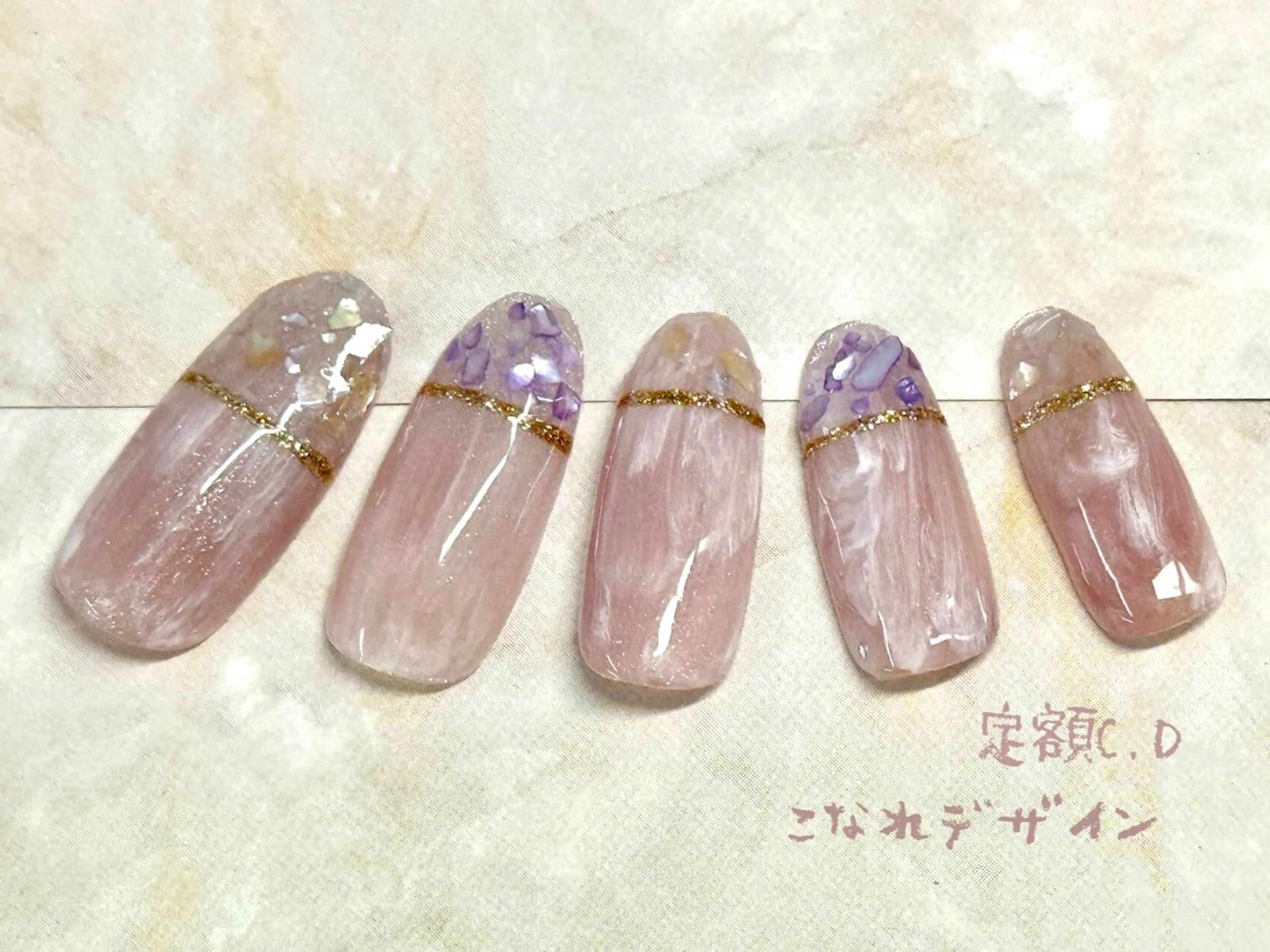 ネイル ハンドネイル 🌙Reyel mipoのネイルデザイン