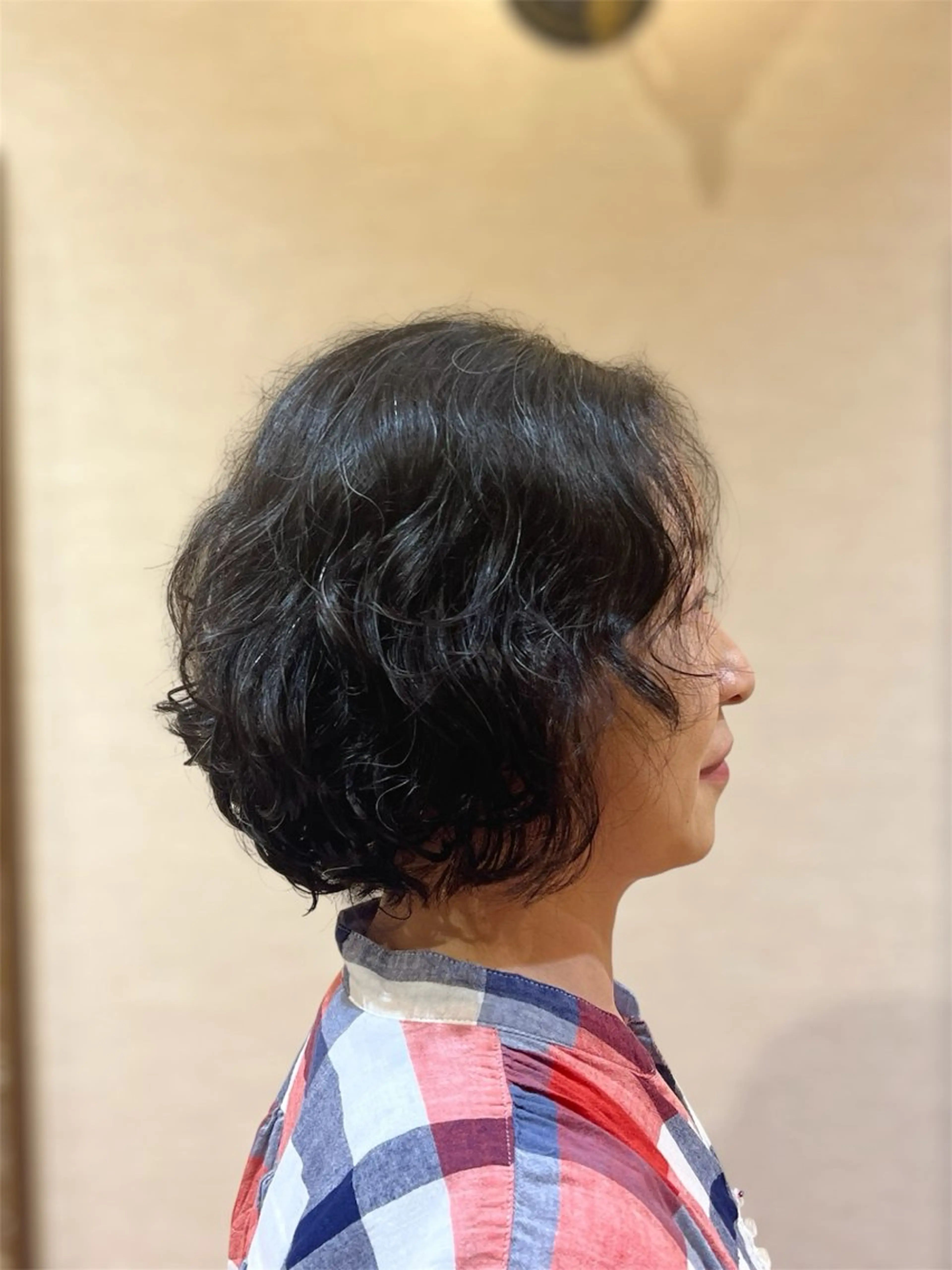 ショート パーマ 遠藤蒼汰 カットモデル募集中のヘアスタイル