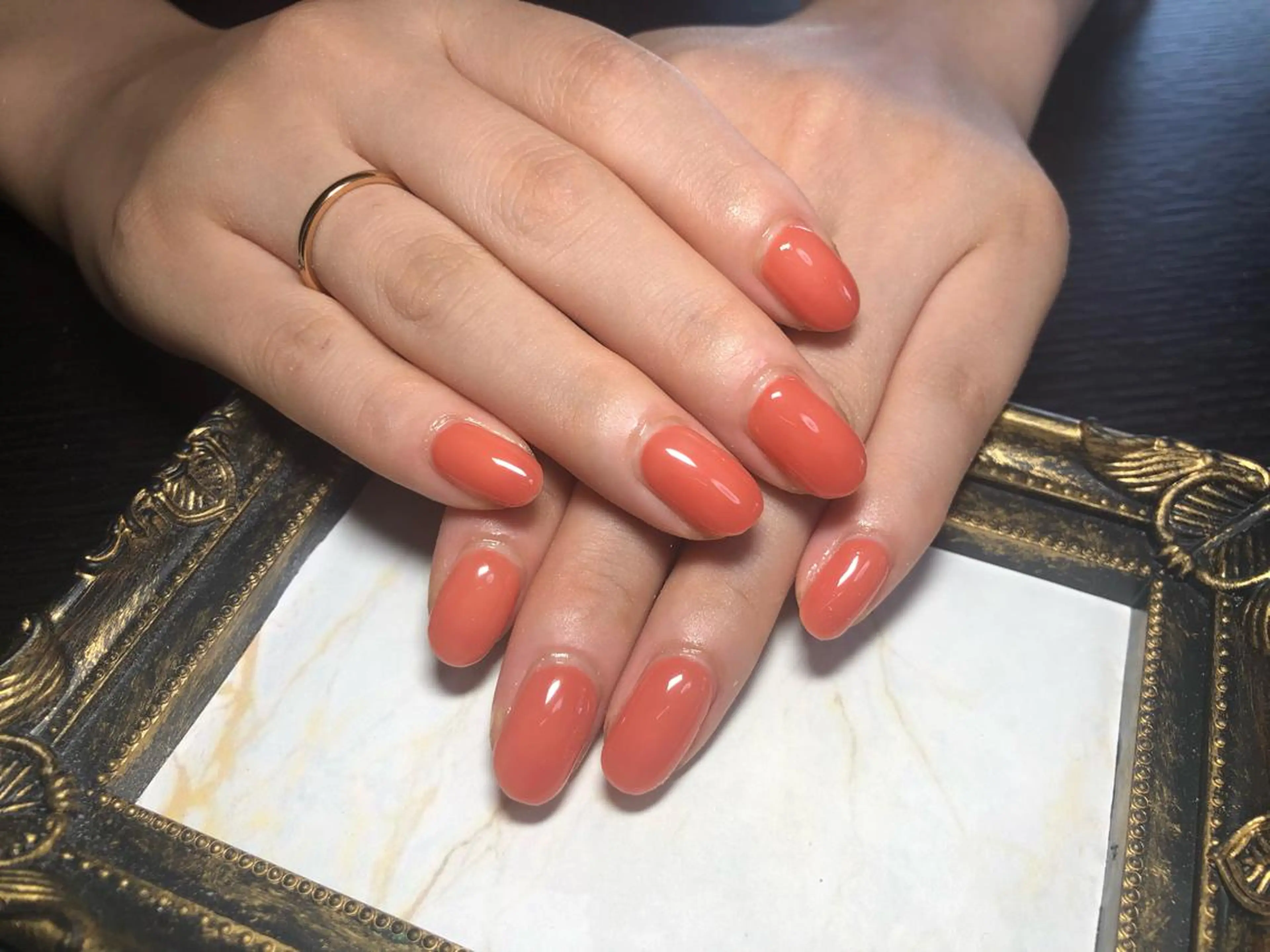 ネイル ワンカラーネイル Nail salon Caco.のネイルデザイン