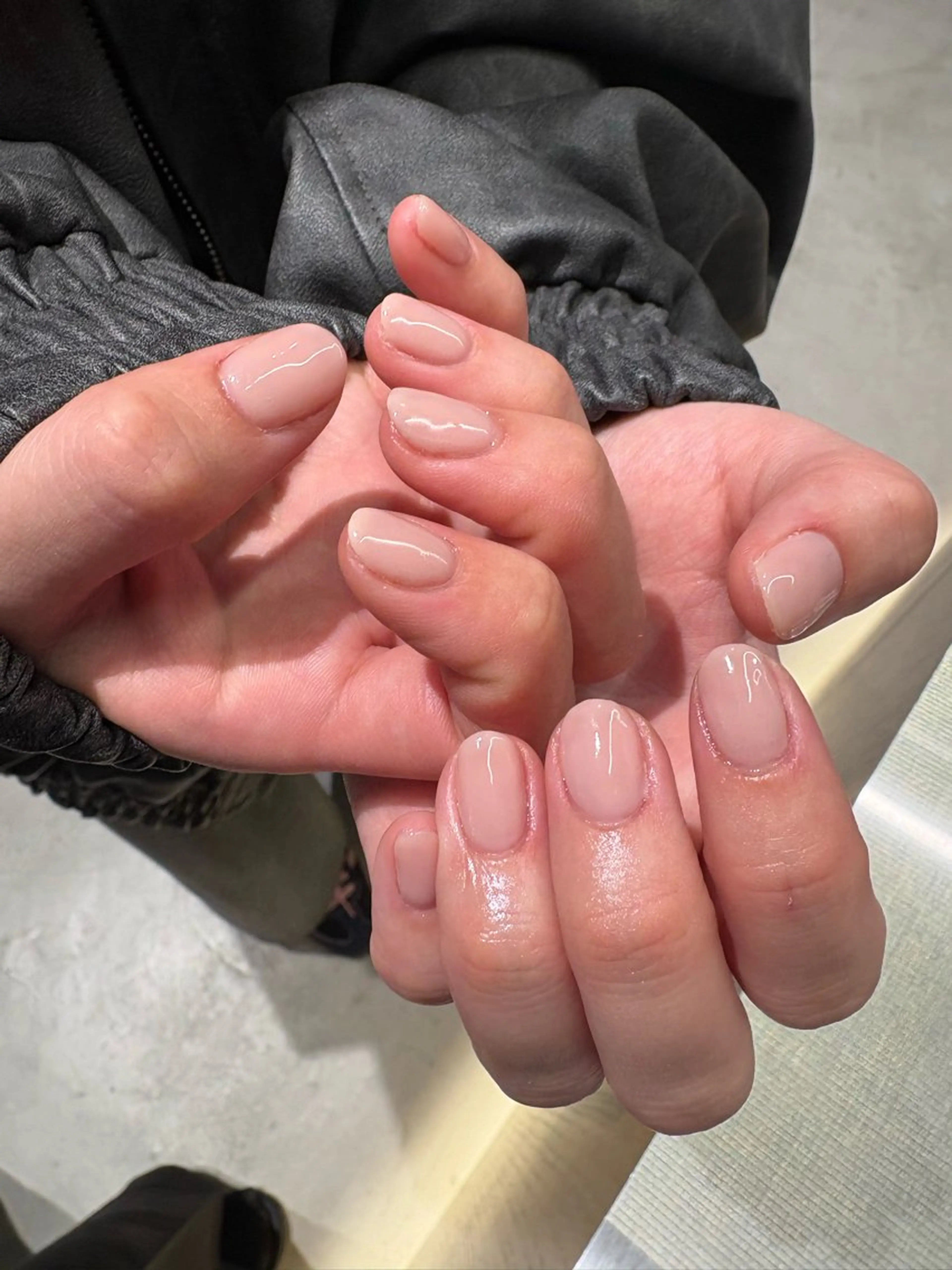 ネイル ワンカラーネイル ハンドネイル Miura.H 🦋🫧のネイルデザイン