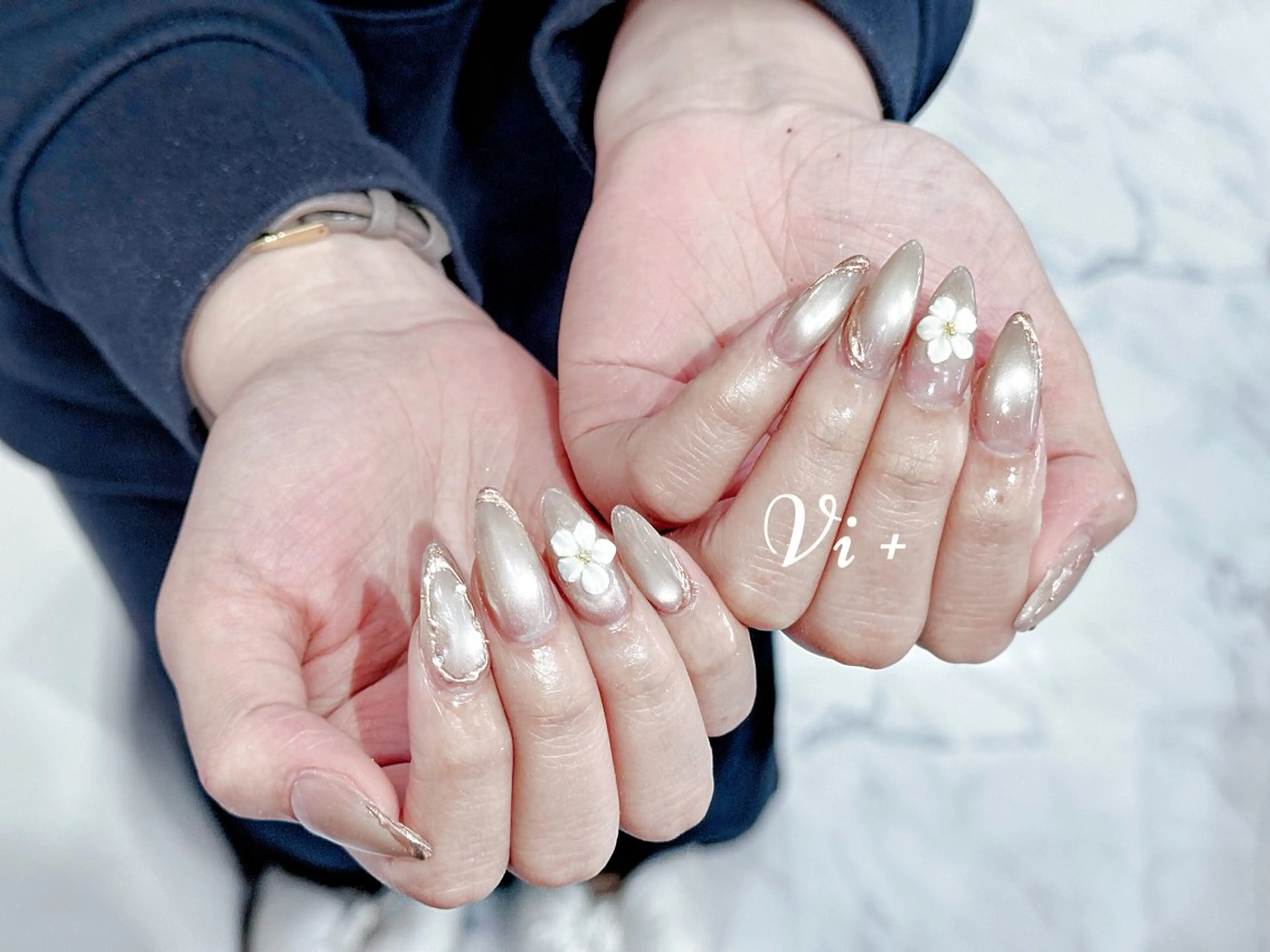 ネイル ハンドネイル ✨Nailsalon Vi+✨のネイルデザイン