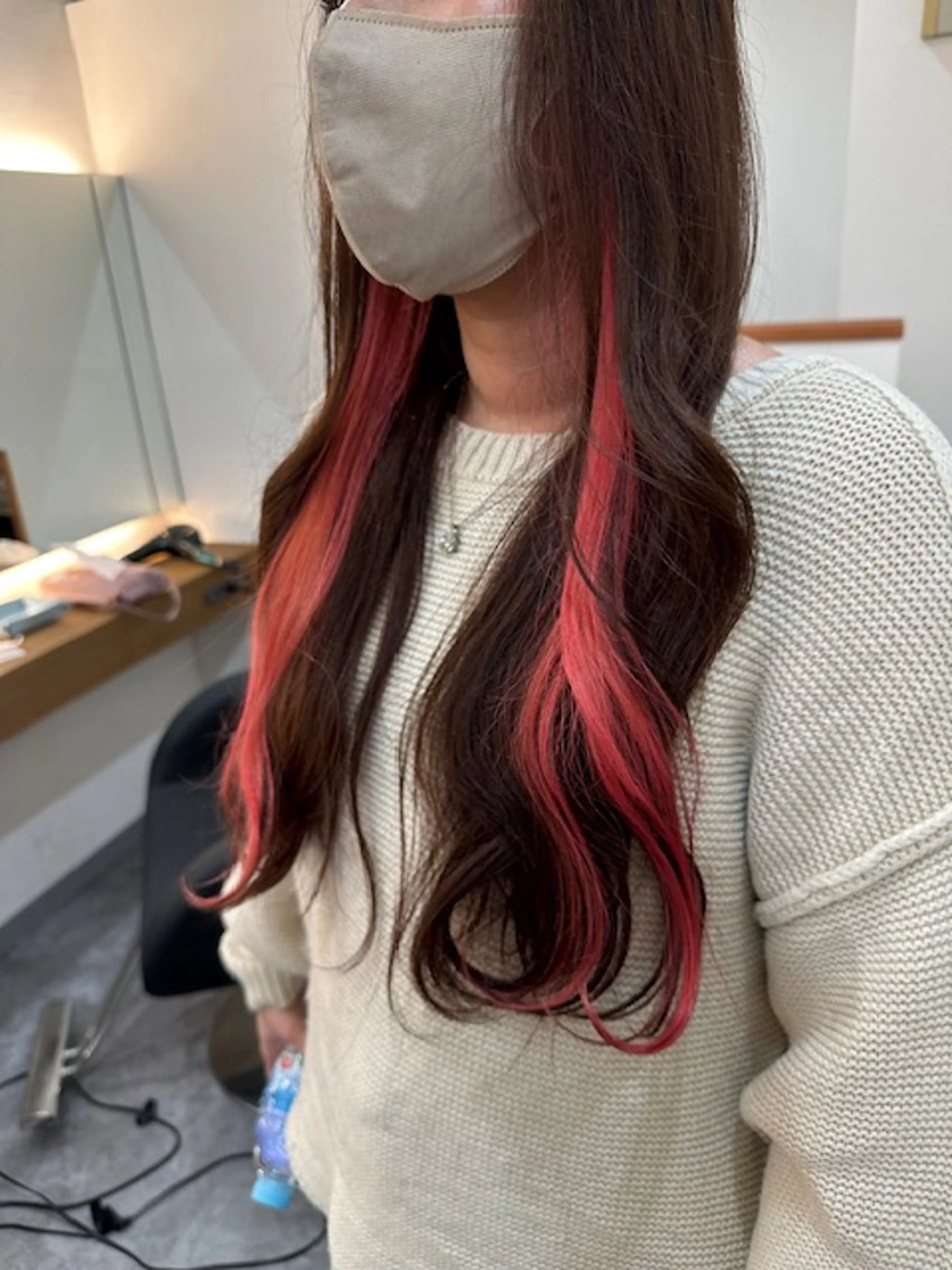 ロング ショートボブ ボブ ハイライト 髪質改善 縮毛矯正 ヘアカラー トリートメント ヘアセット ヘアテラス エムナラテンのヘアスタイル