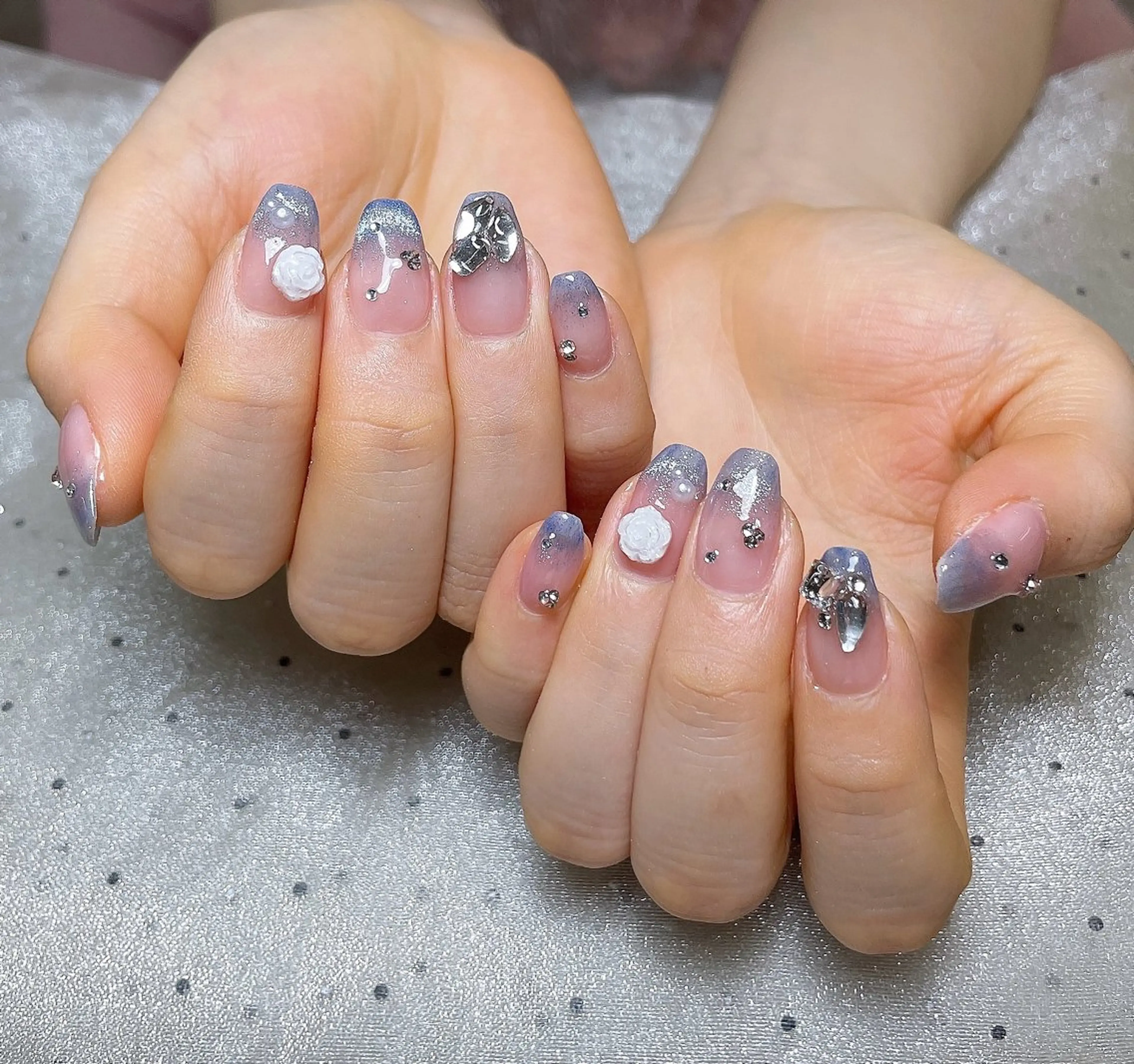 ネイル ハンドネイル ハンドケア モナ& あきのネイルデザイン