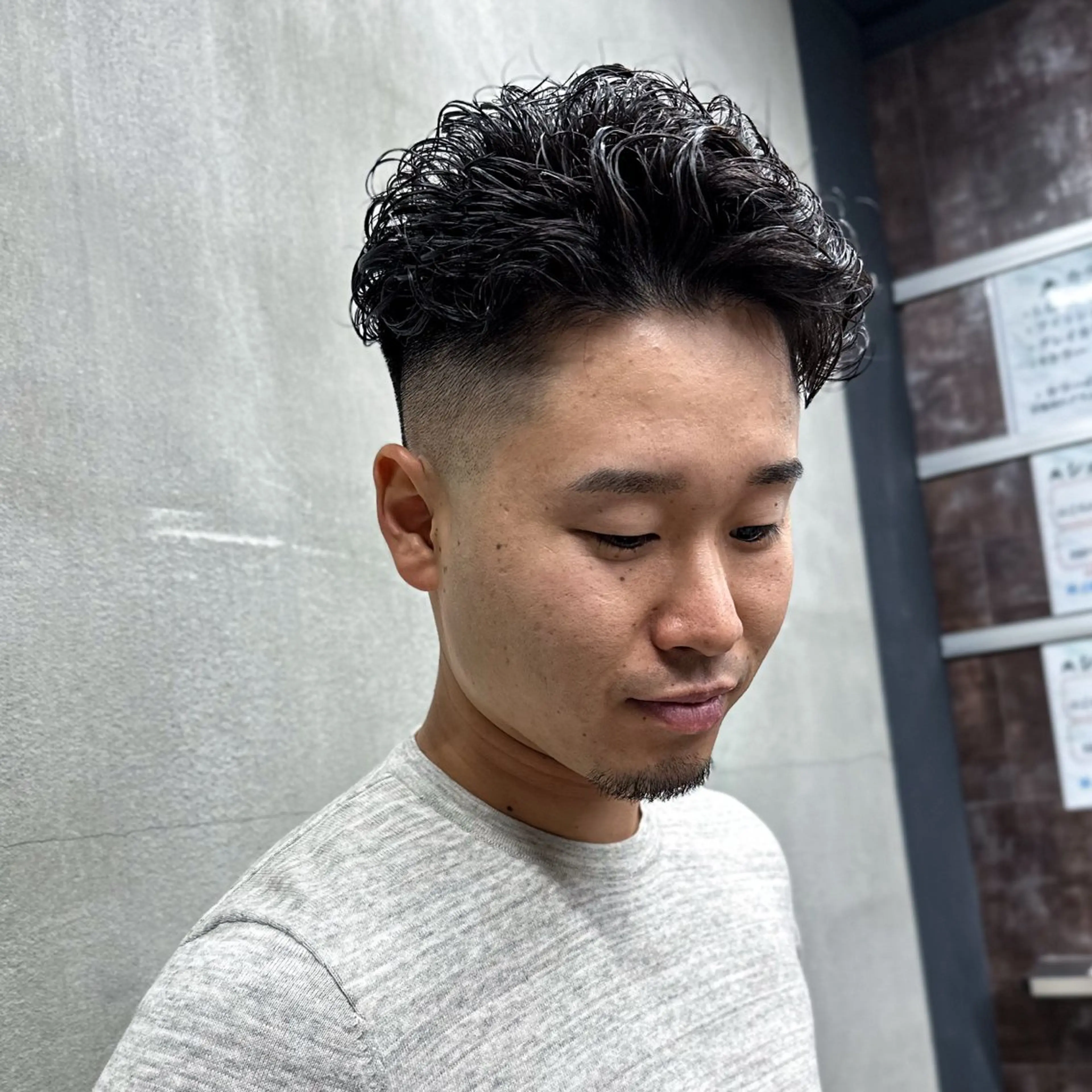 『メンズ限定』カット+ニュアンスパーマの写真