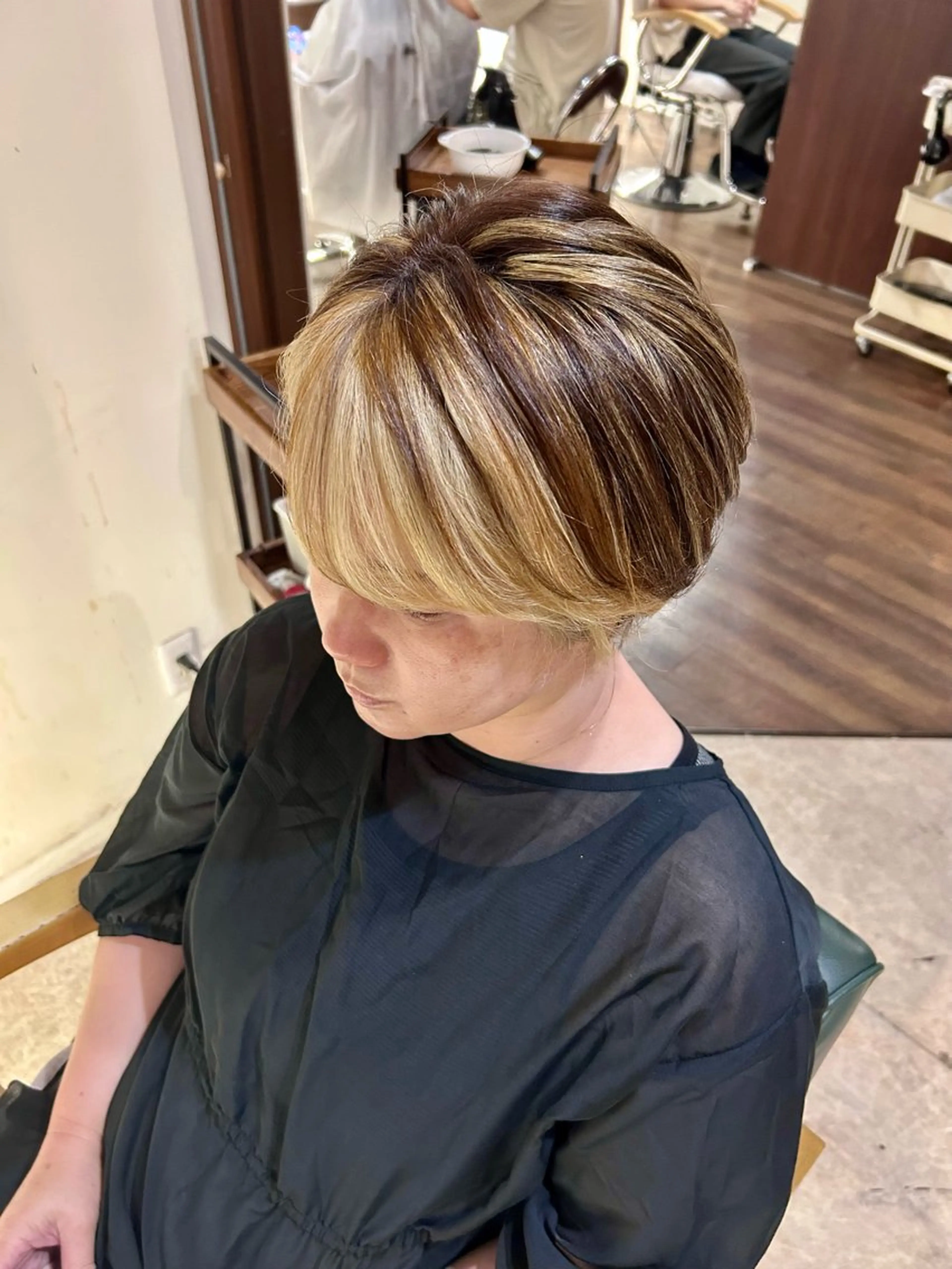 カラー ヘアカラー 🐣‪なな Wカラーモデル募集中のヘアスタイル
