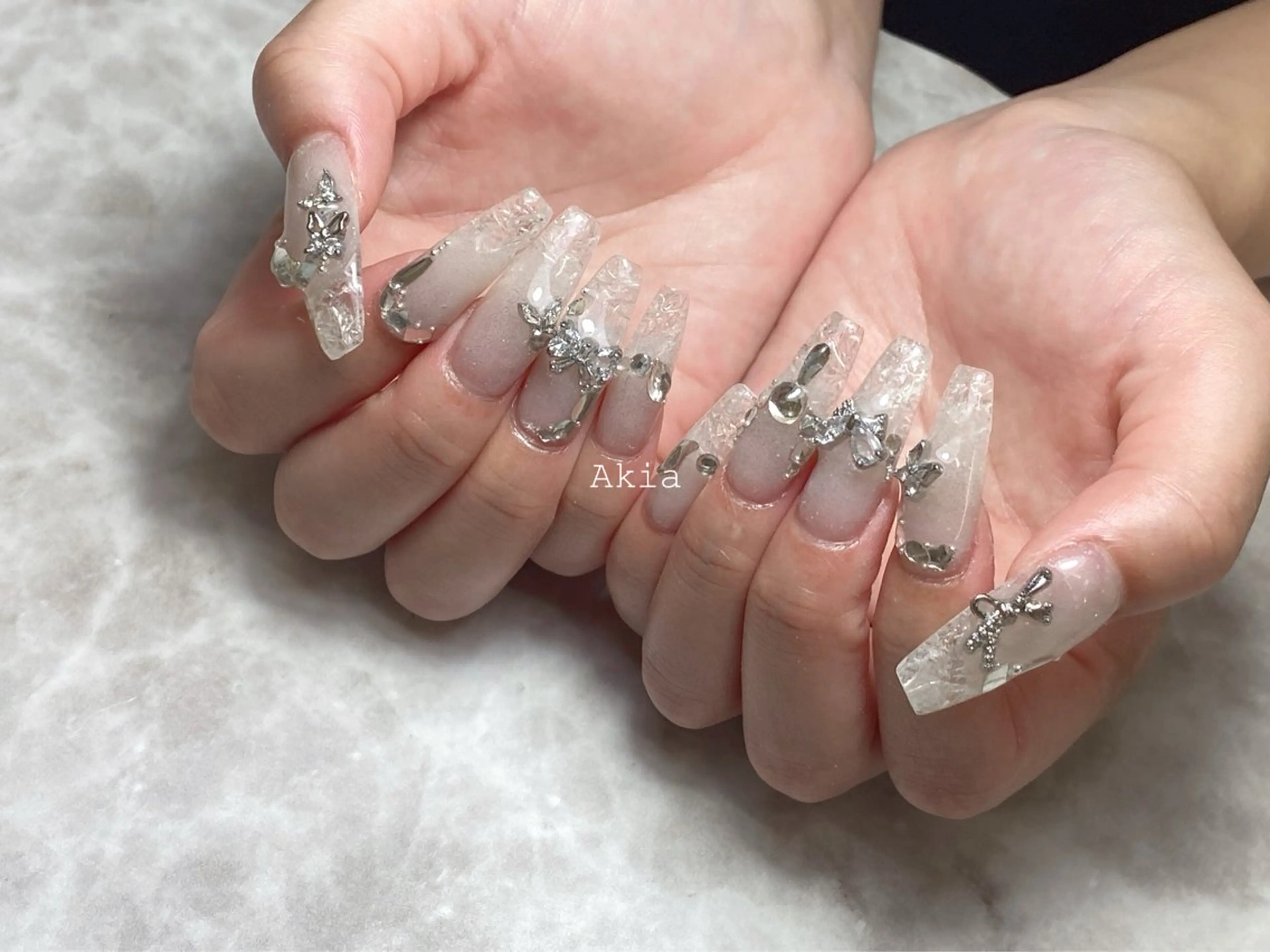 ネイル w wのネイルデザイン