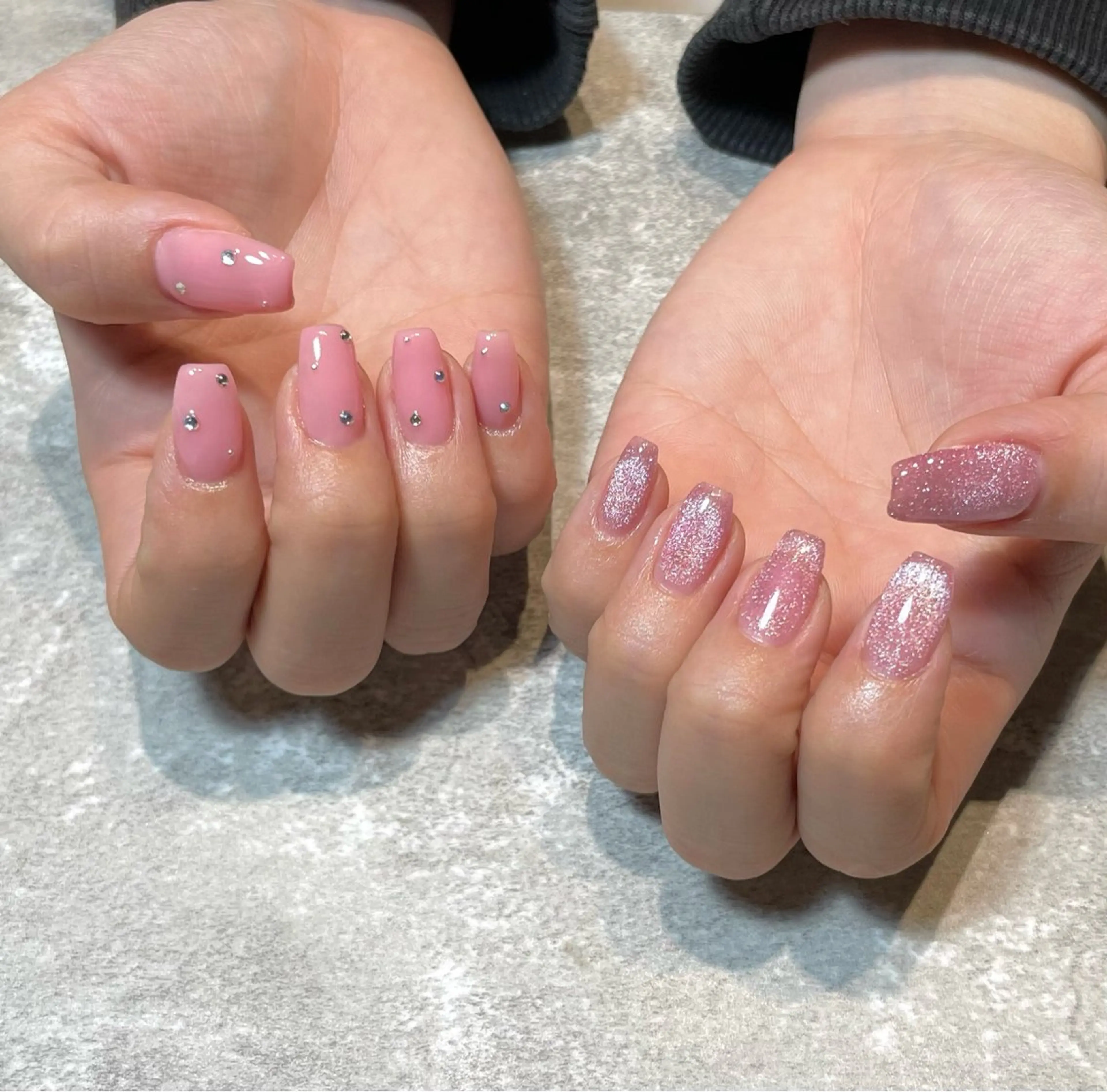 ネイル ストーンネイル nail moanaのネイルデザイン