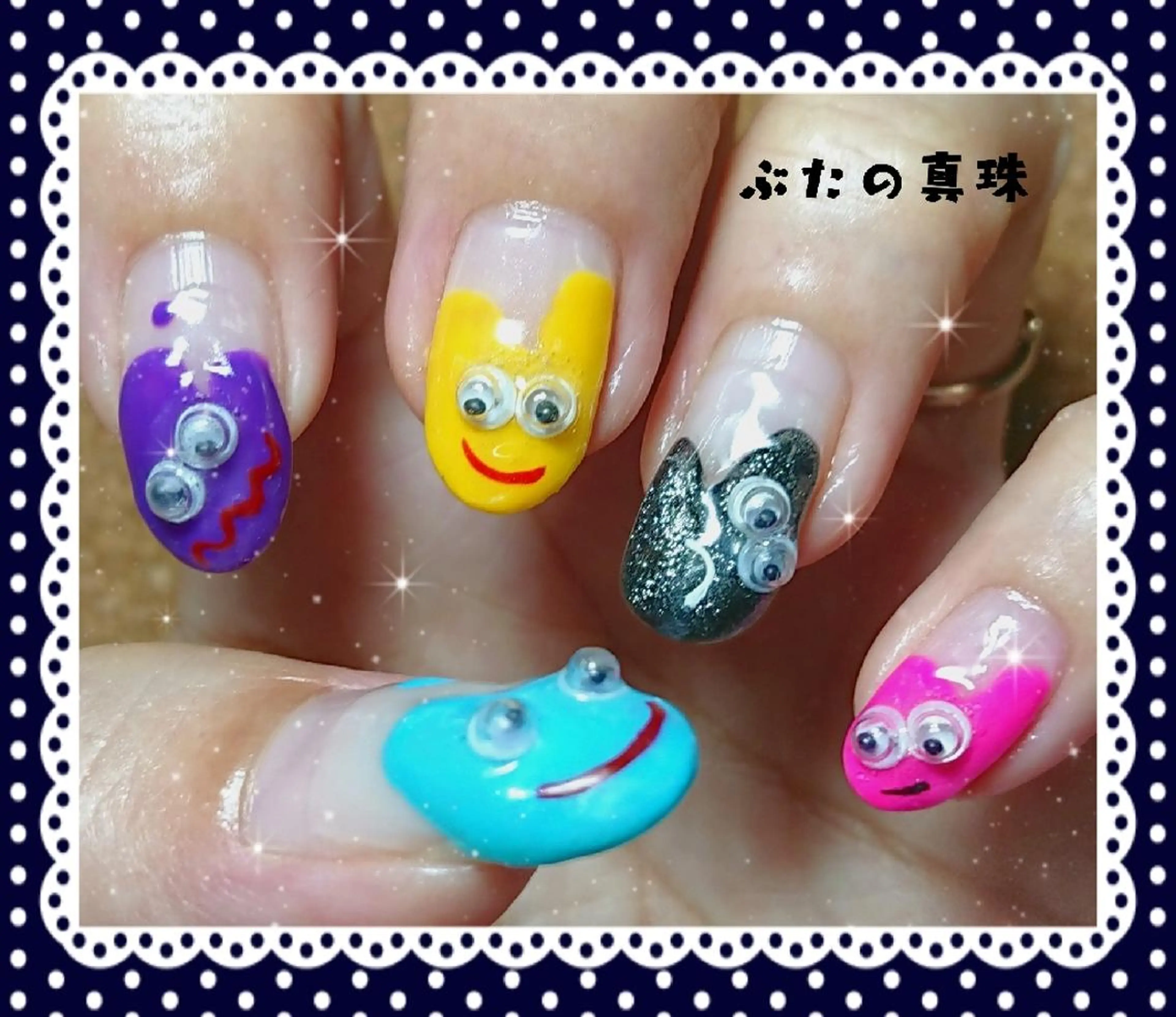 ネイル ハンドネイル 林 珠里のネイルデザイン