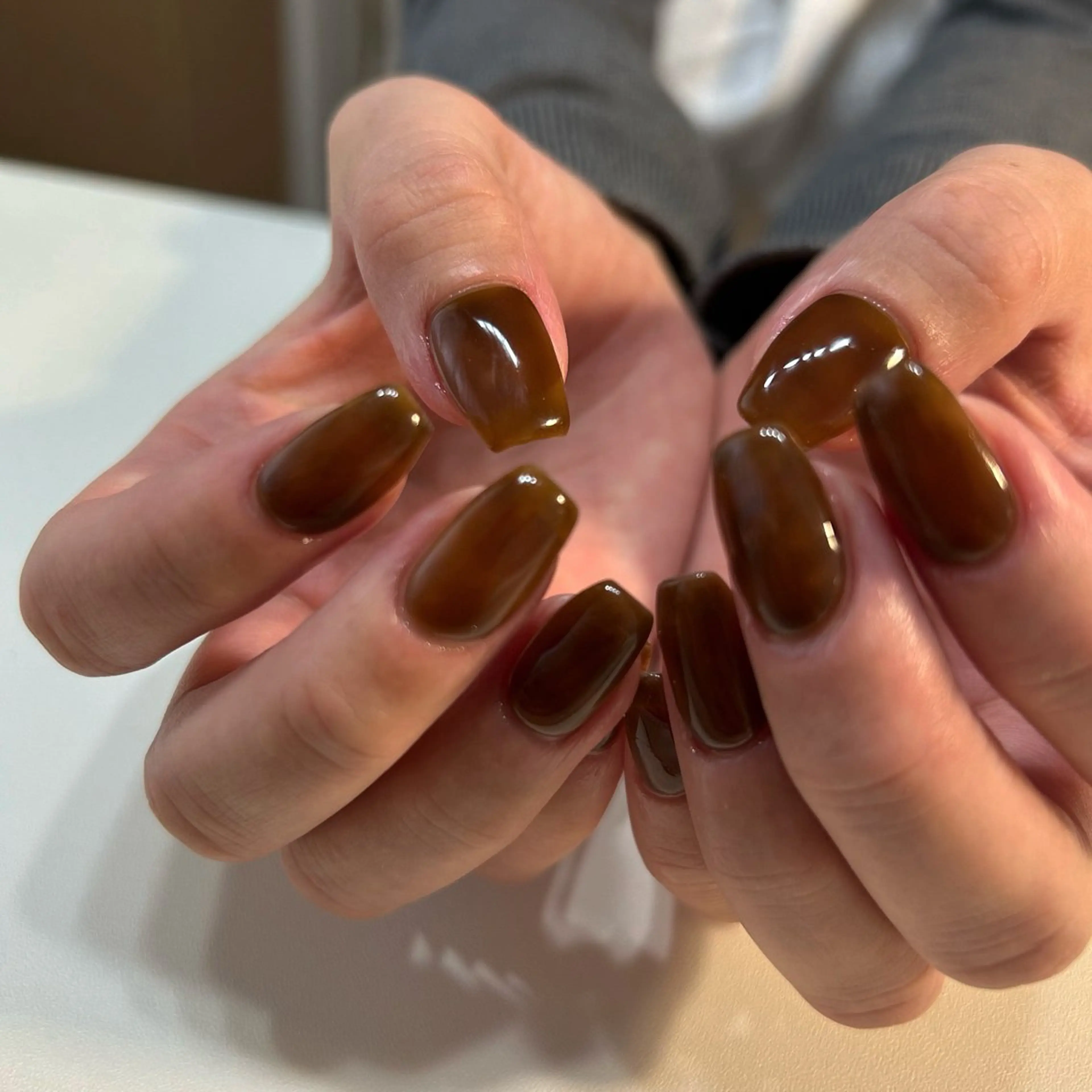 ネイル ワンカラーネイル tenoteno nail/yuuriのネイルデザイン