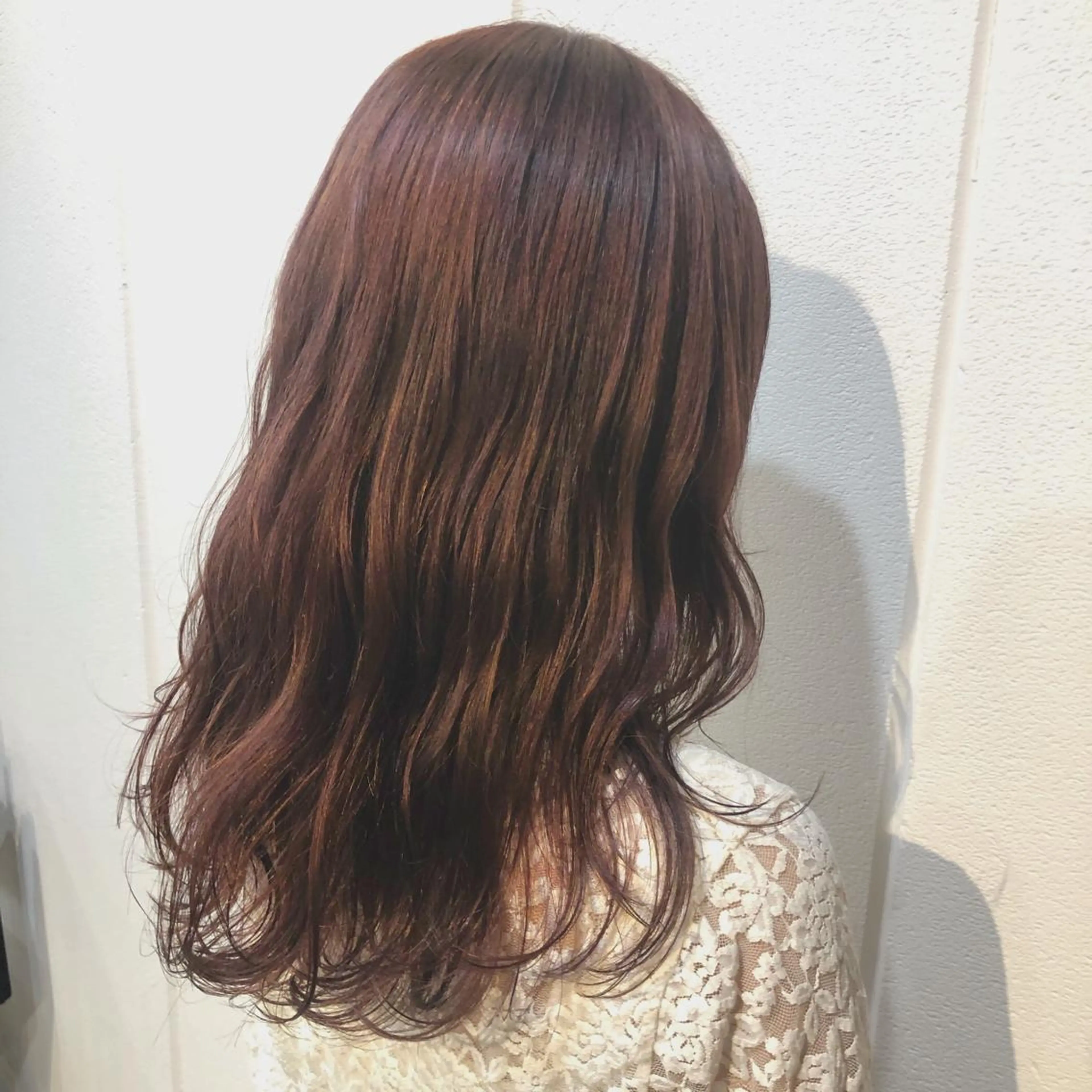 ロング カラー cherir髪質改善 パーソナルカラー診断のヘアスタイル