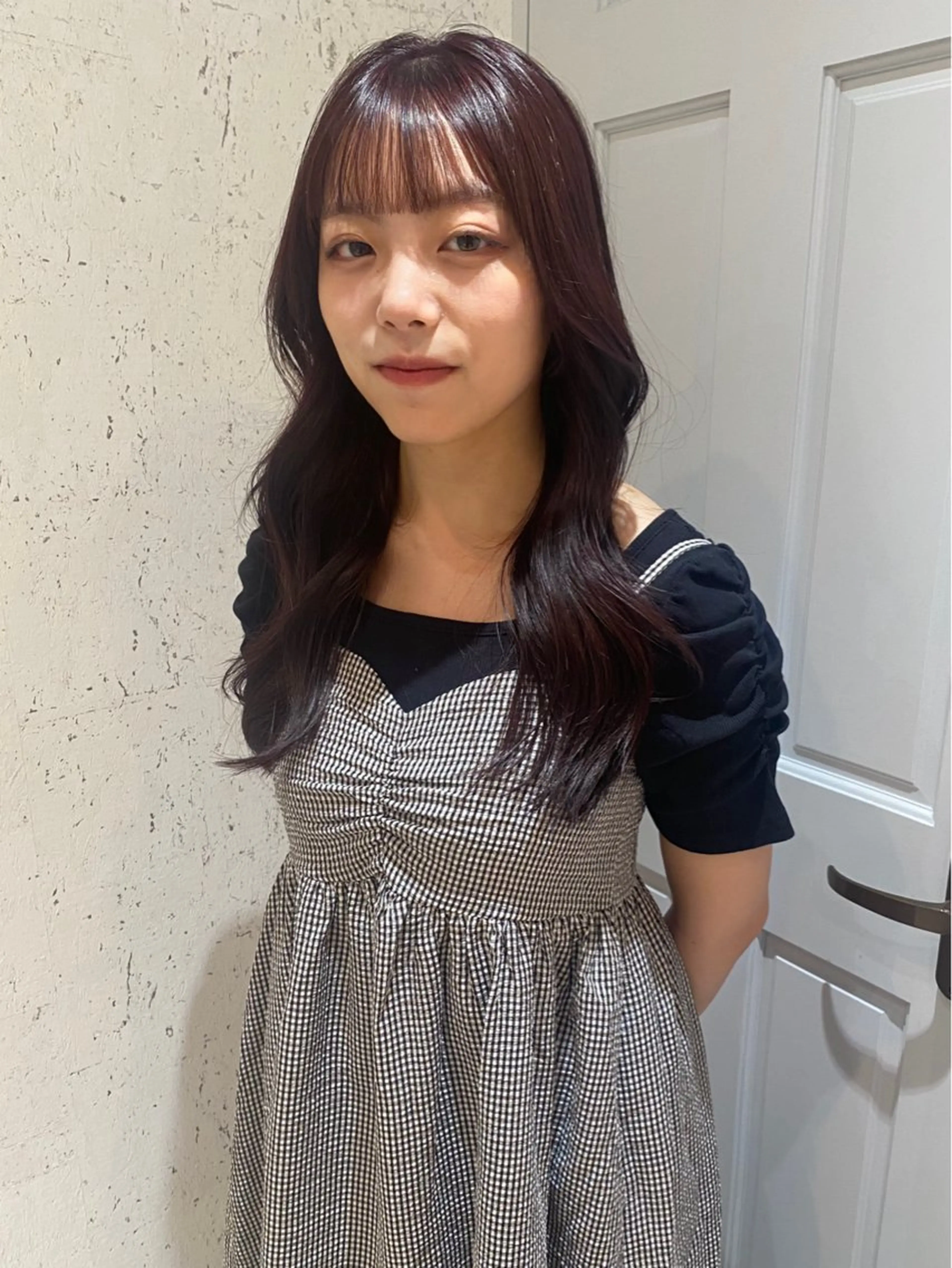 ロング カラー 似合わせカット カット ヘアカラー トリートメント mai / linoah˚✧のヘアスタイル