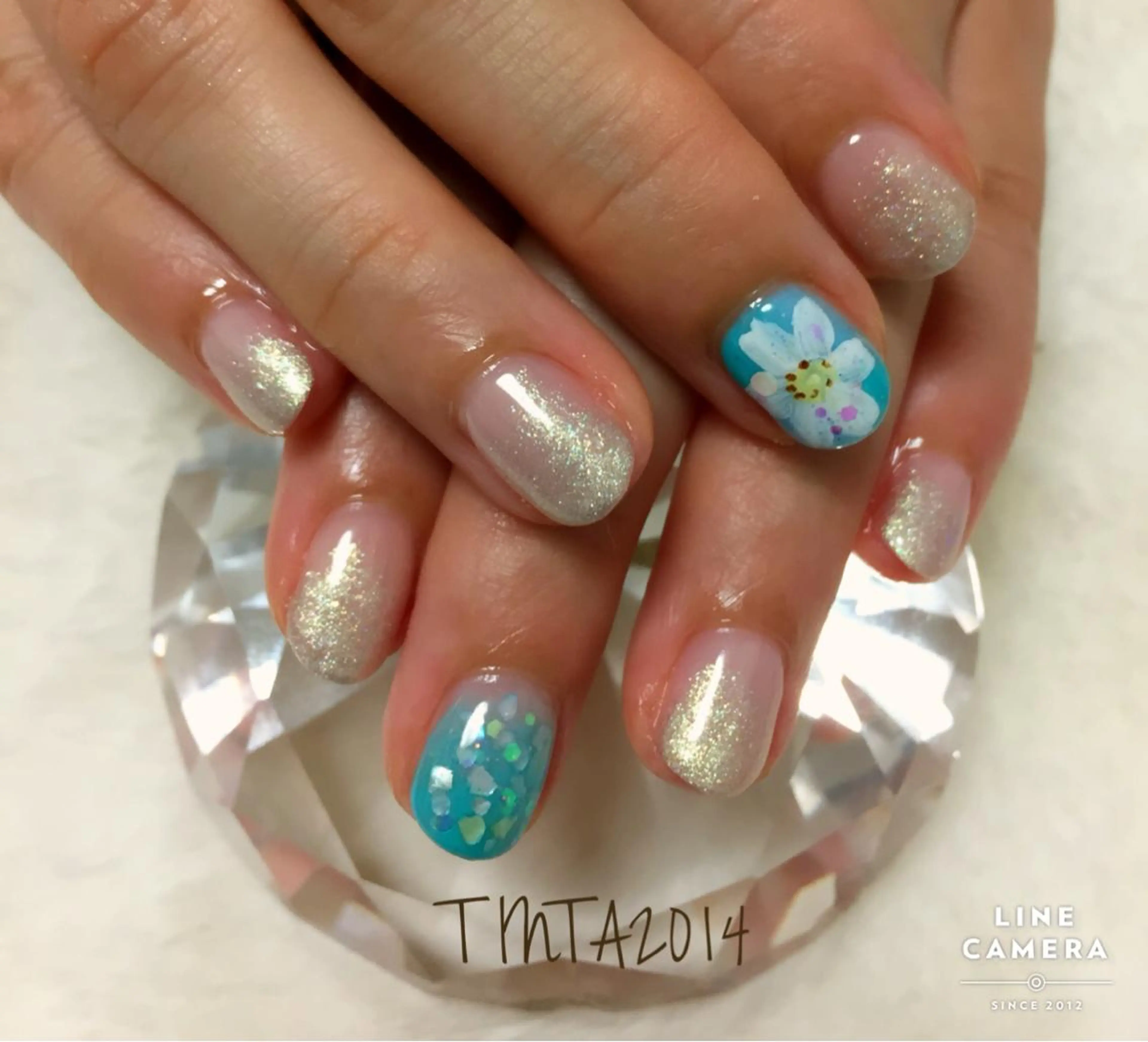 ネイル 夏ネイル ネイルサロン ティンタ所属・馬場 典子のネイルデザイン