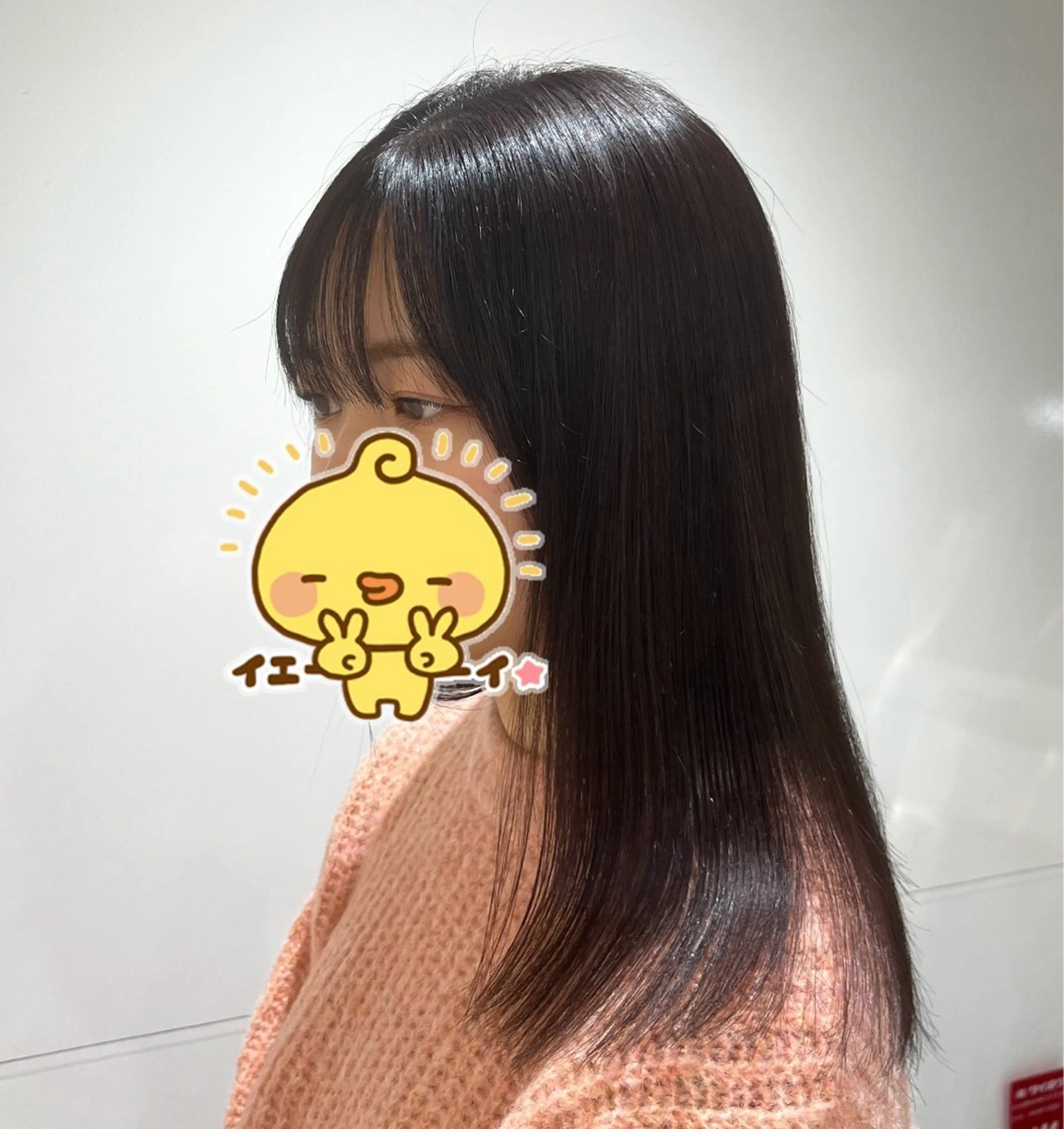 カラー ブラウンカラー パープルブラウン ヘアカラー 間島 叶のヘアスタイル