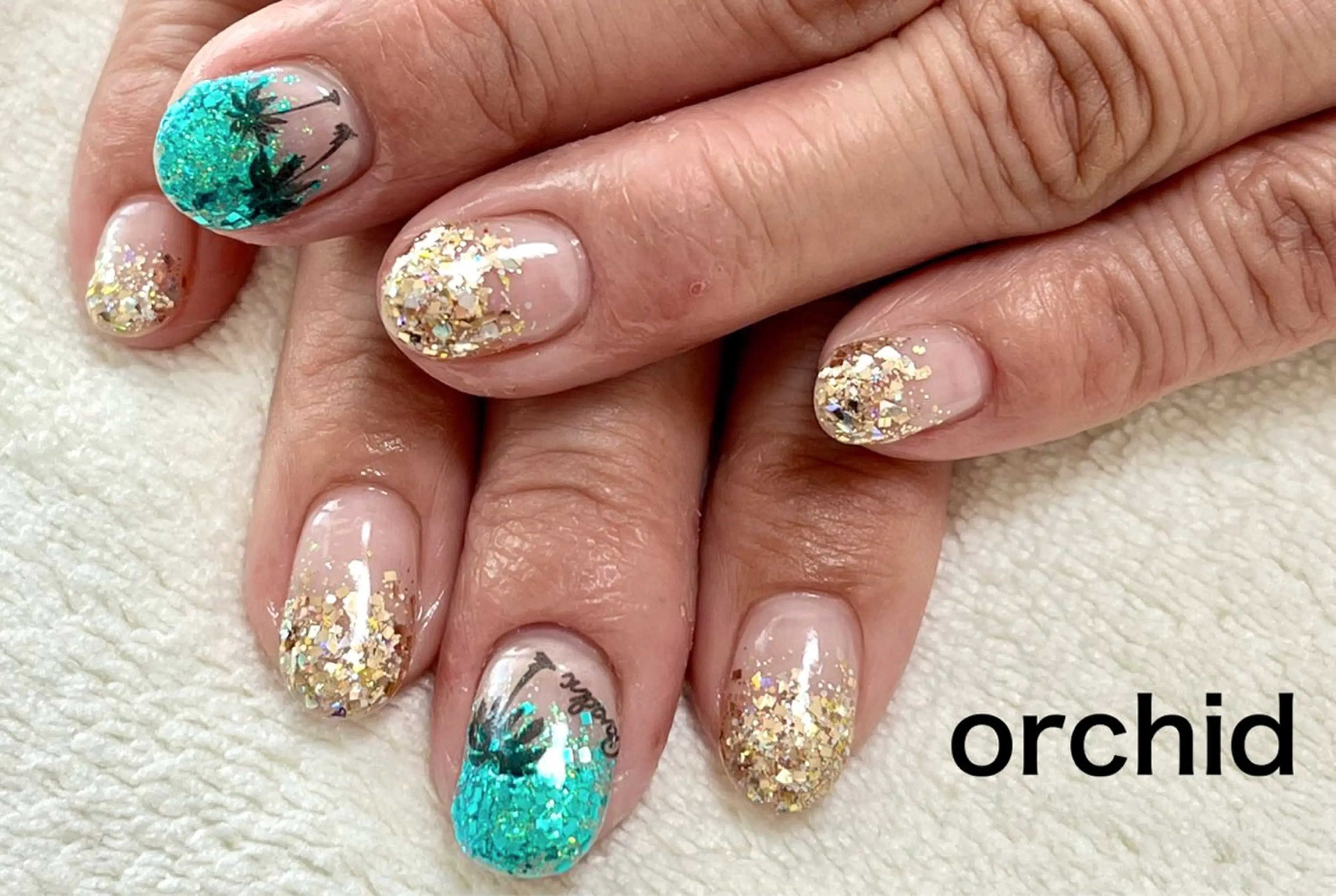 ネイル orchid ♡オーキッドのネイルデザイン