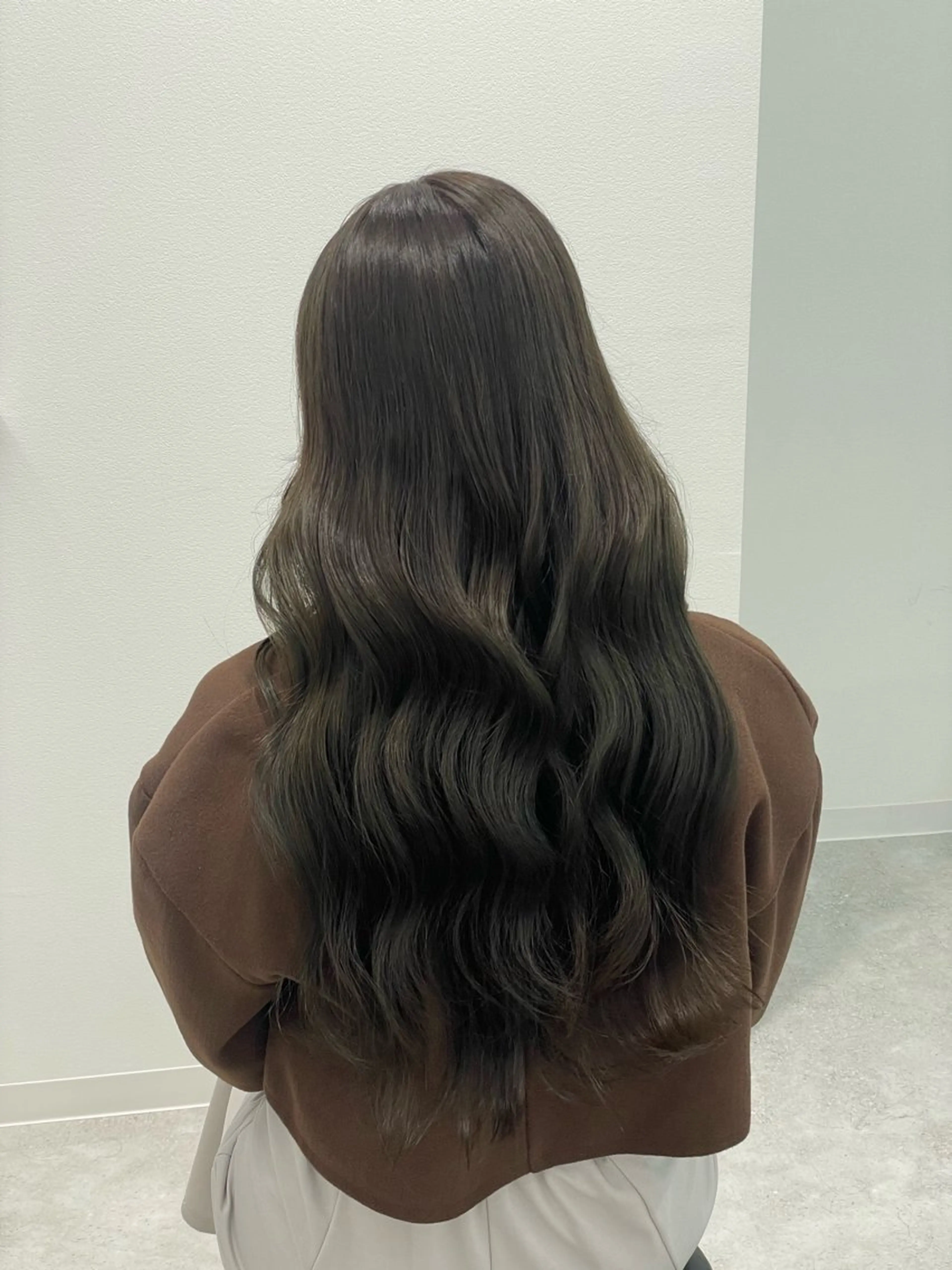 ロング ヘアカラー トリートメント Wカラー/暖色/べ ージュりく©︎🐝のヘアスタイル