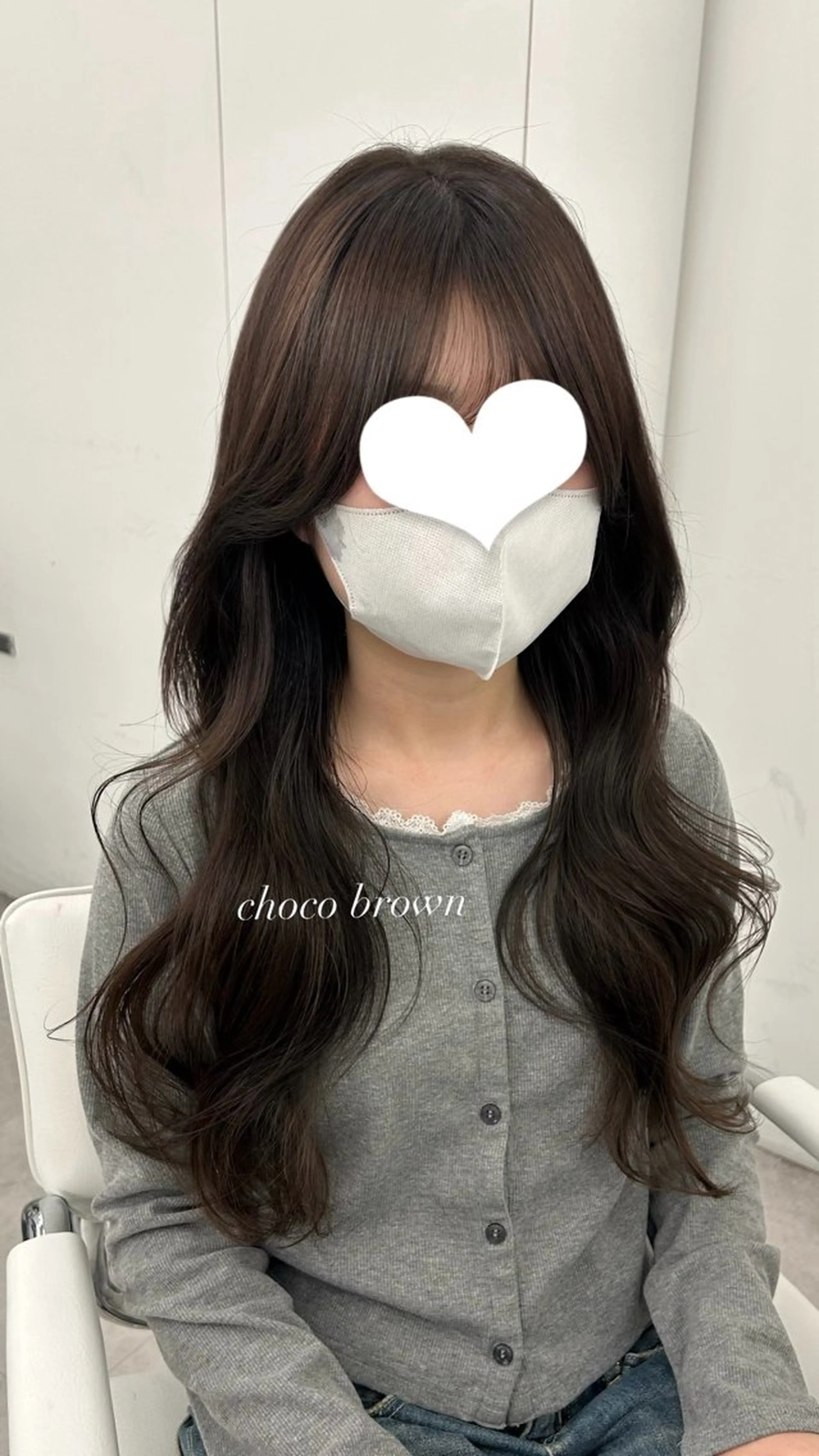 ロング カラー ヘアカラー トリートメント 韓国ヘア/顔周り ヘアセット/加藤優里のヘアスタイル