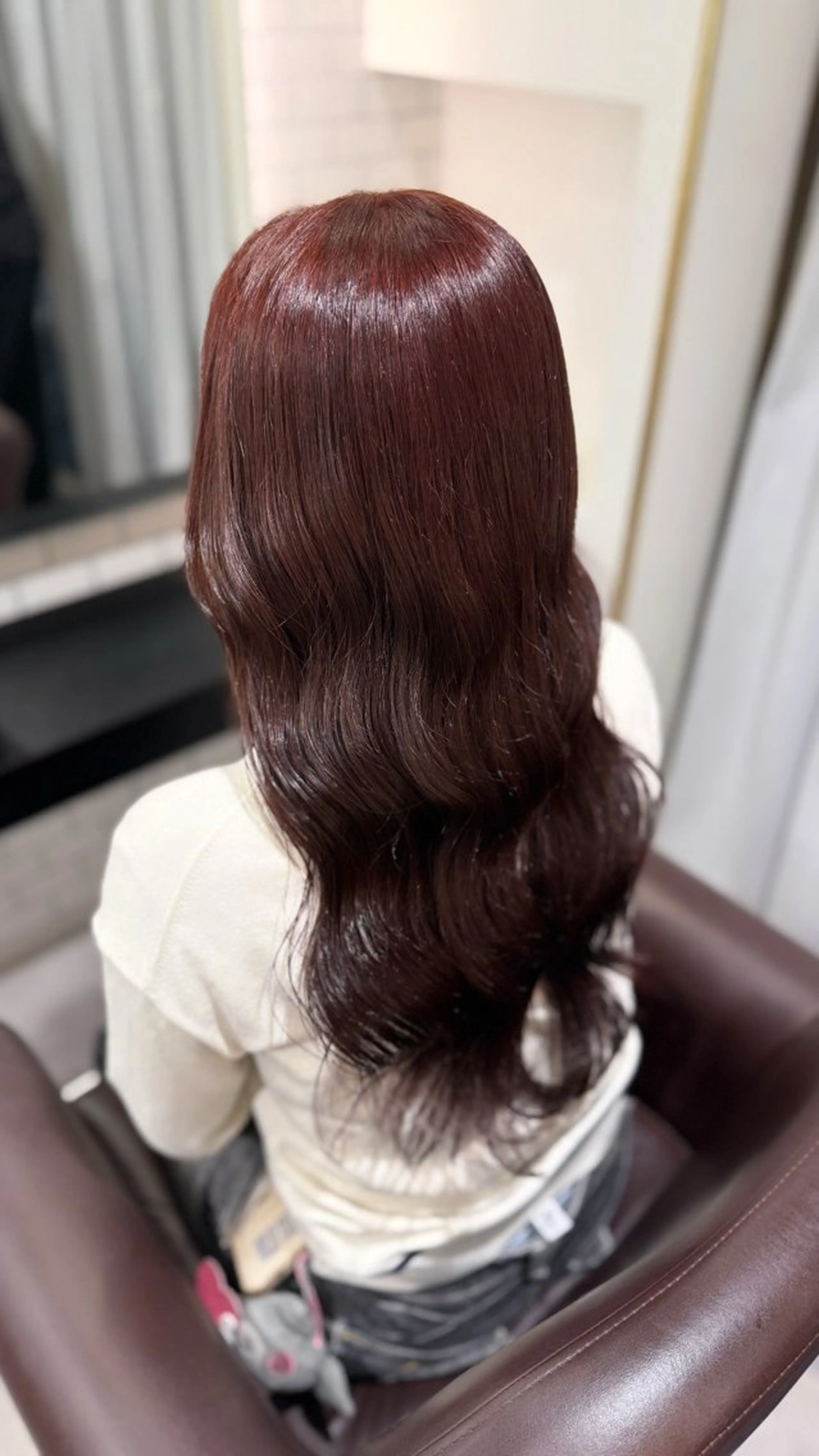 【暖色限定】🍒ブリーチなし❤️ダメージレスダブルカラー➕3stepトリートメントの写真