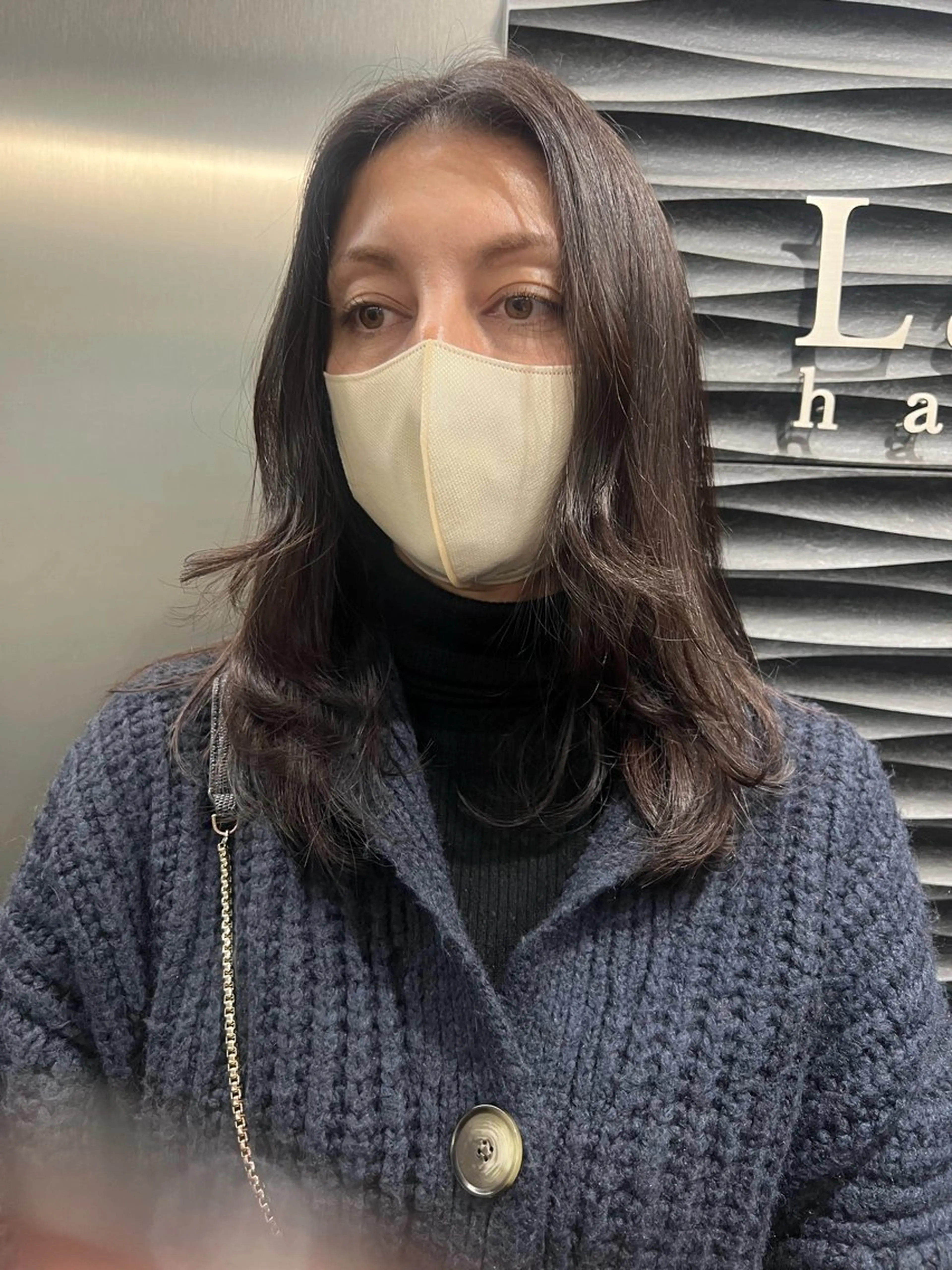 ロング カラー 脇山 真生のヘアスタイル