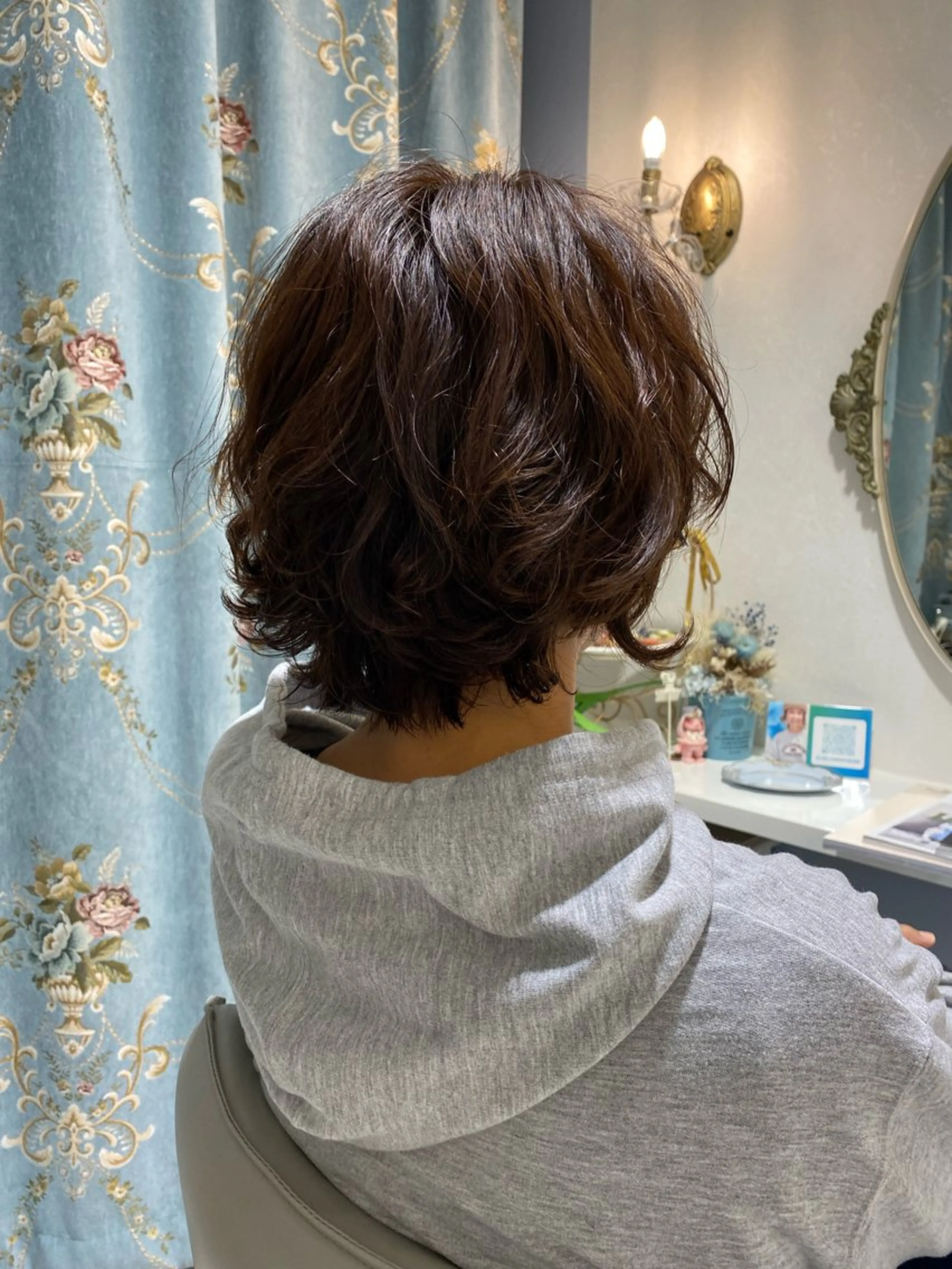 ショート パーマ カット パーマ トリートメント MASUMI／ 川西能勢口LUMIAのヘアスタイル
