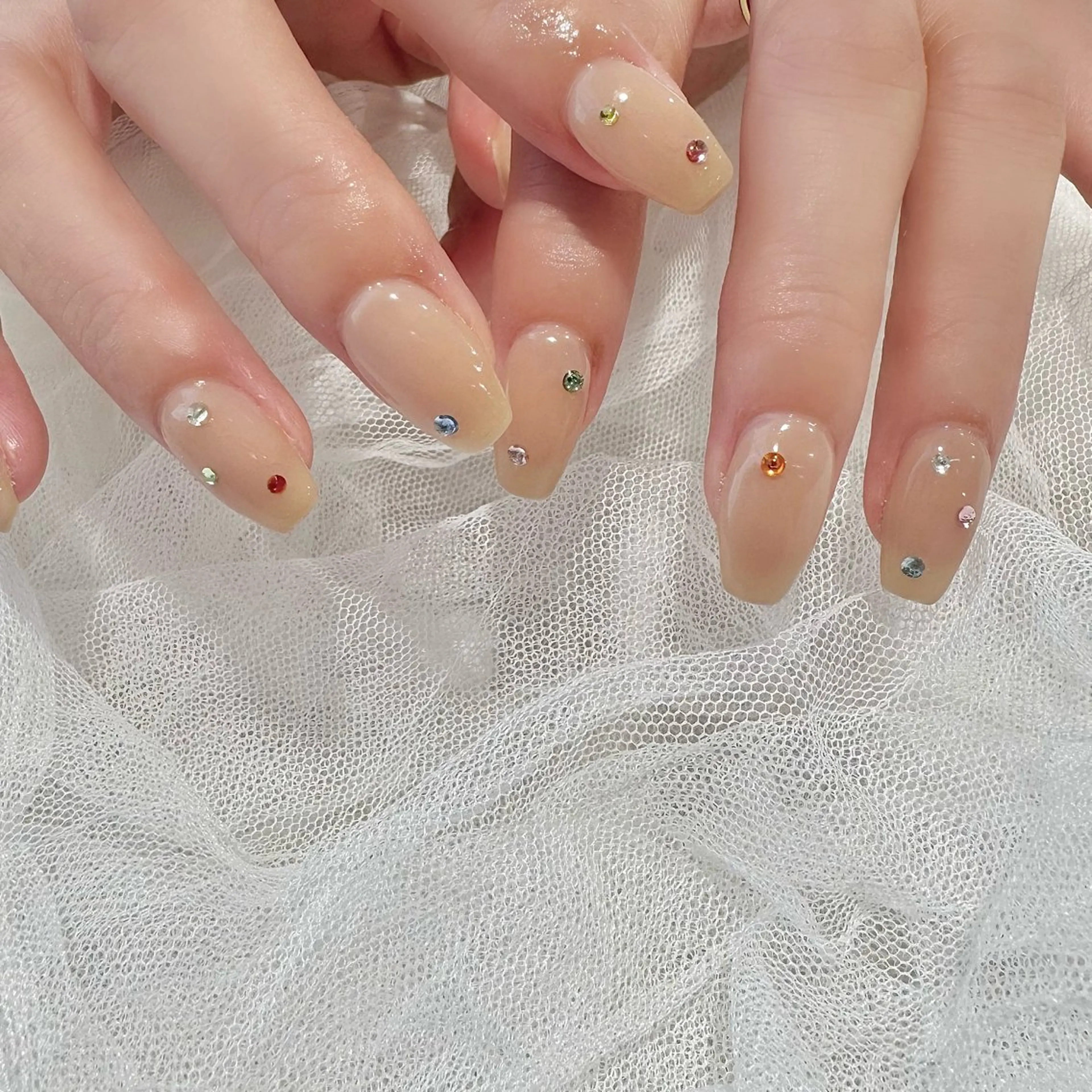 ネイル ハンドネイル 新井 ひなののネイルデザイン