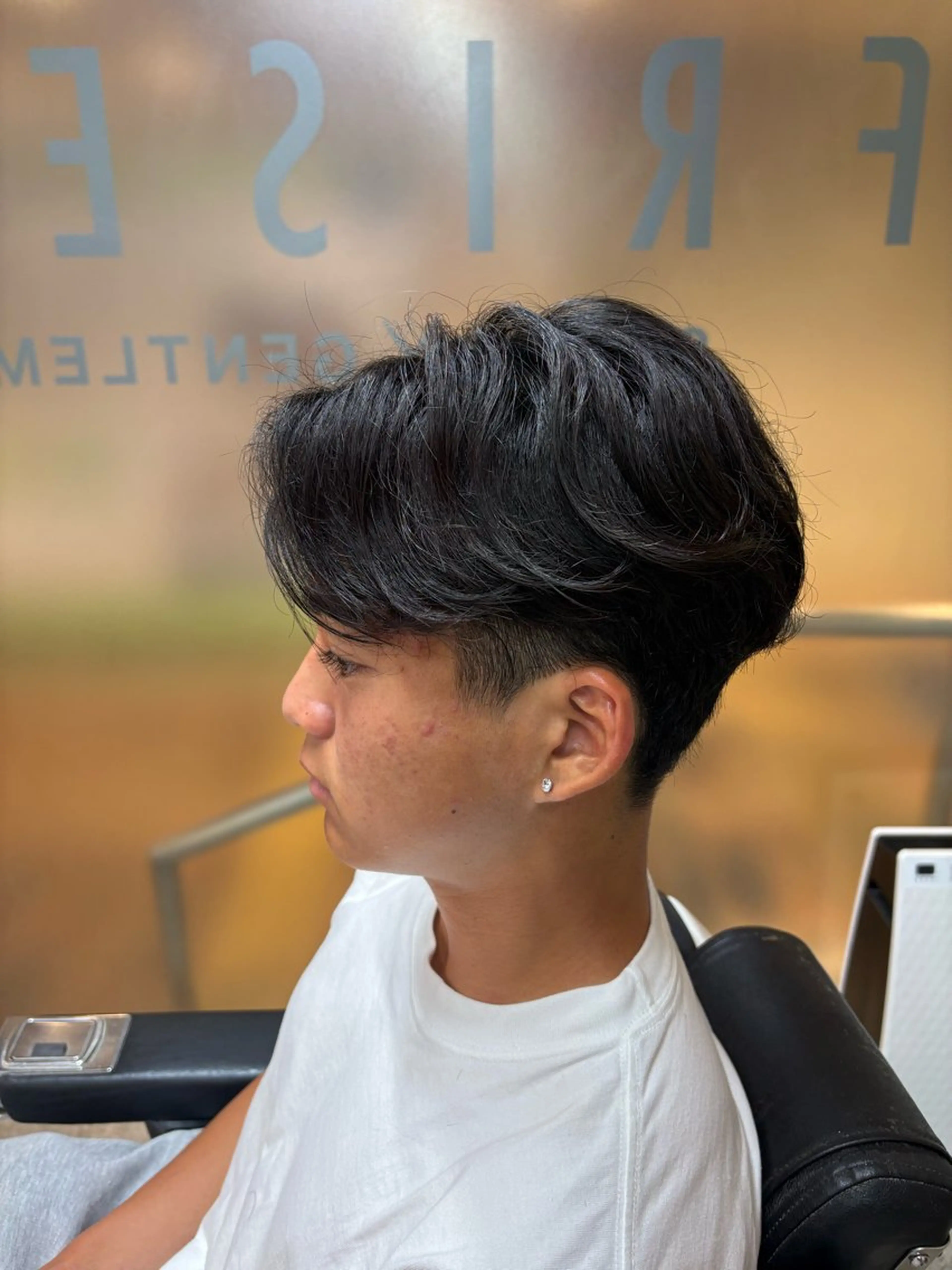 ミディアム パーマ FRISEUR/高瀬 晴乃祐のヘアスタイル