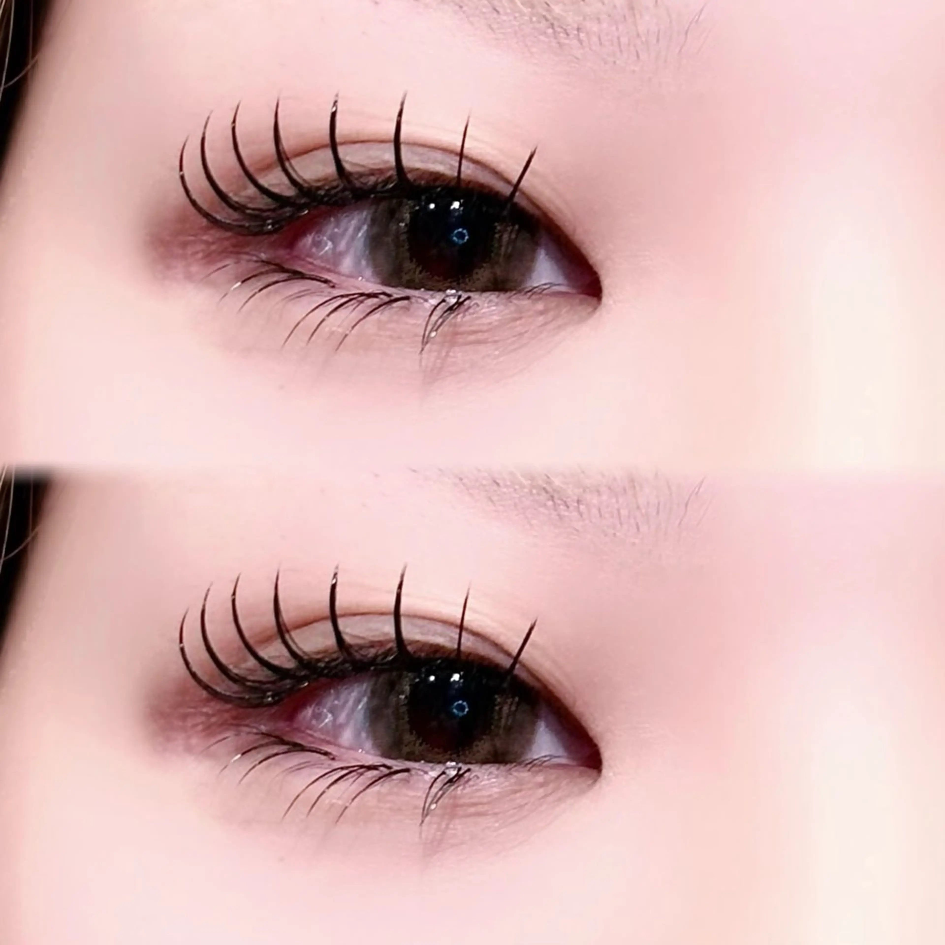 💎LEDマツエク✴︎フラットラッシュ✴︎140本💎オフ無料**コーティング付⭐︎新規¥6000／再来¥6500の写真