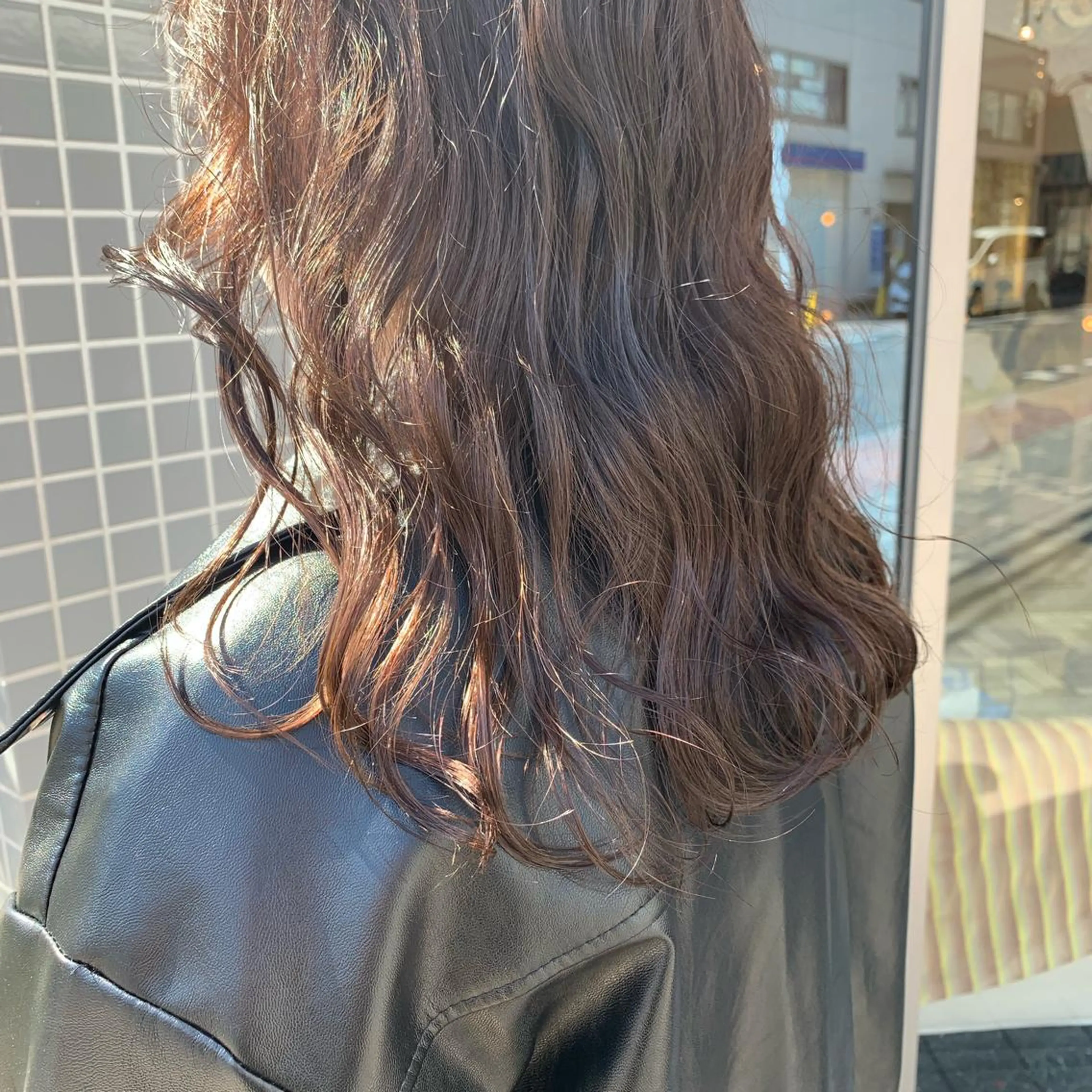 セミロング ヘアカラー トリートメント ヘアセット 🌸スタイリスト 山浦美恵のヘアスタイル