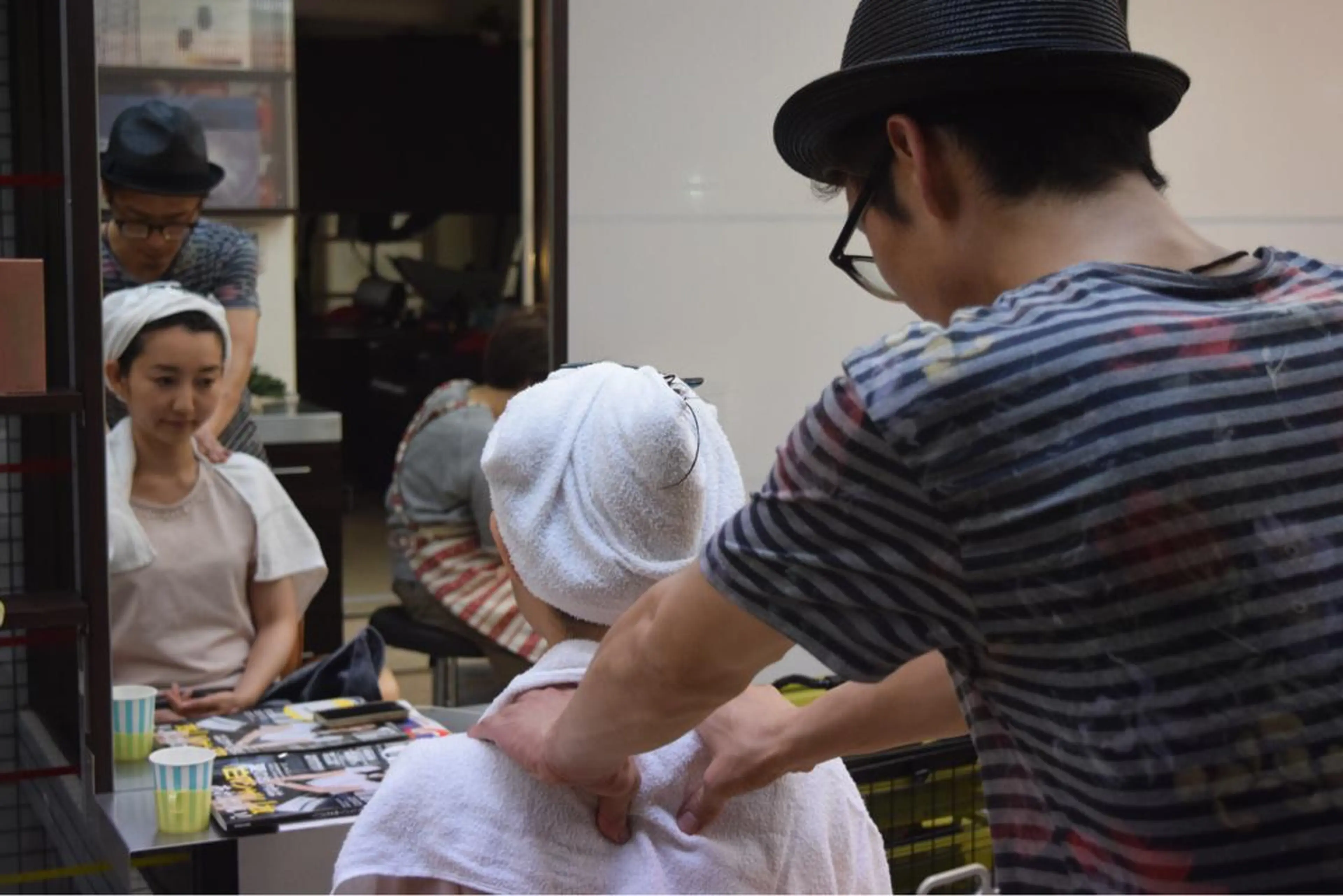 エイムプラスワン所属・山口 康平のヘアスタイル