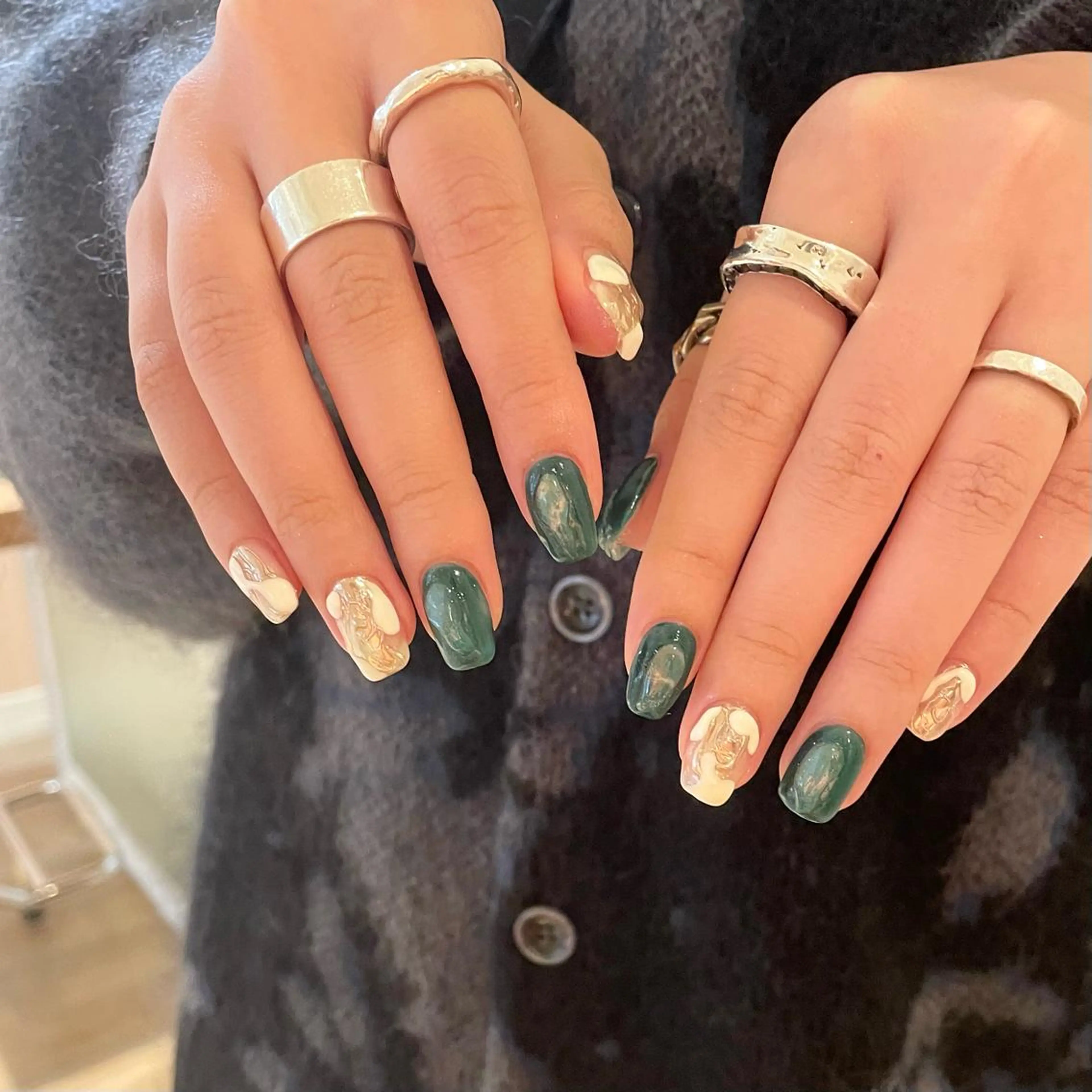 ネイル ハンドネイル 新井 ひなののネイルデザイン