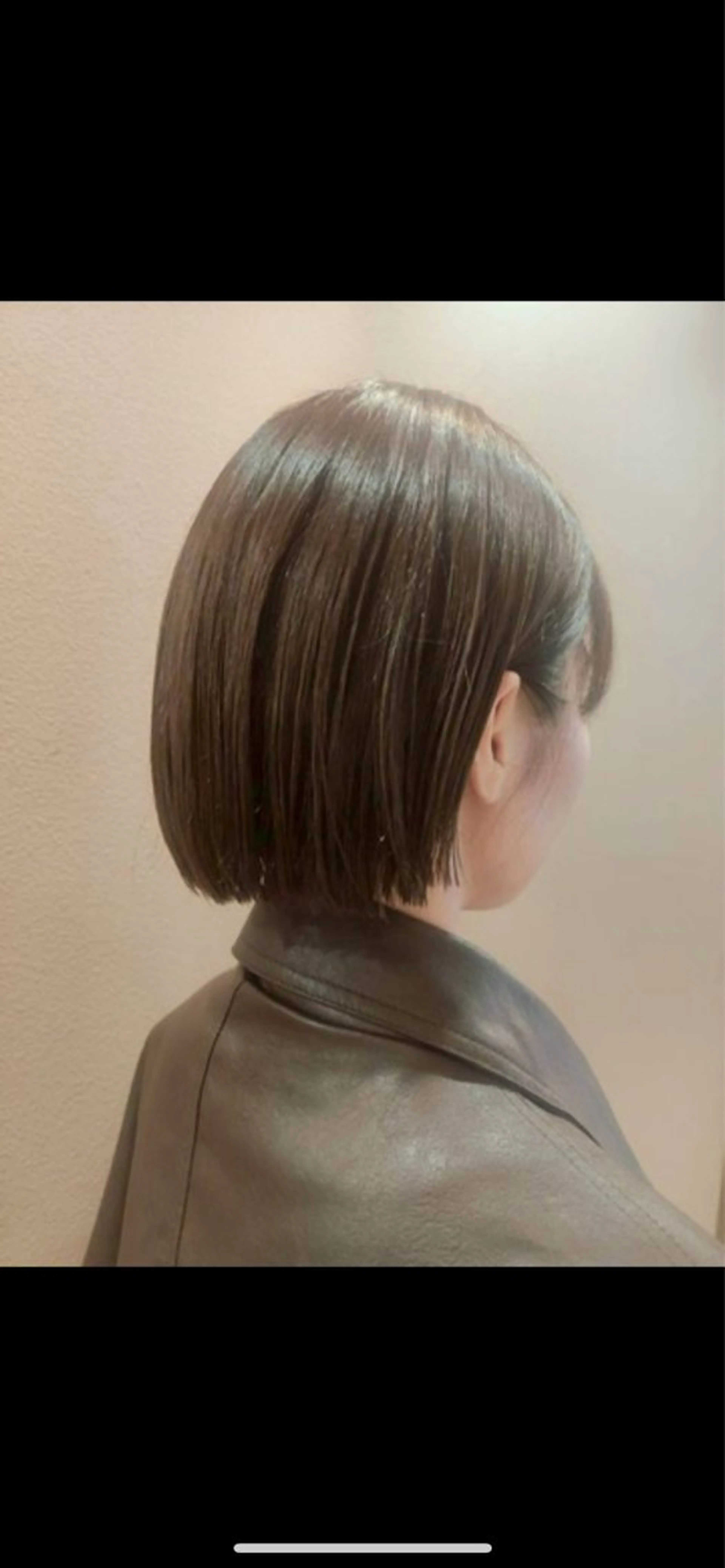 ショート ボブ カット 髙橋 真香のヘアスタイル