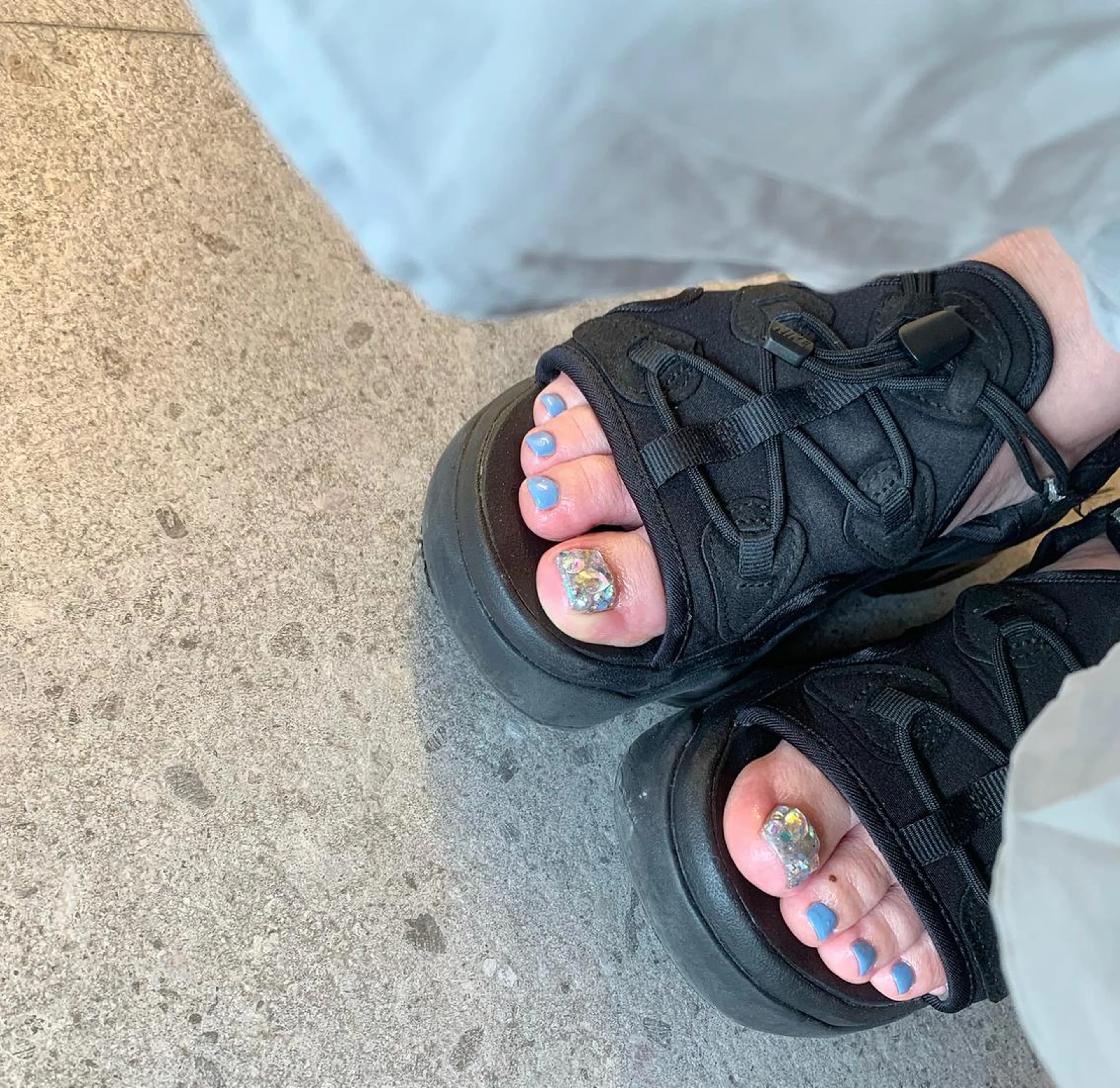 ネイル フットネイル にしぐち はるかのネイルデザイン