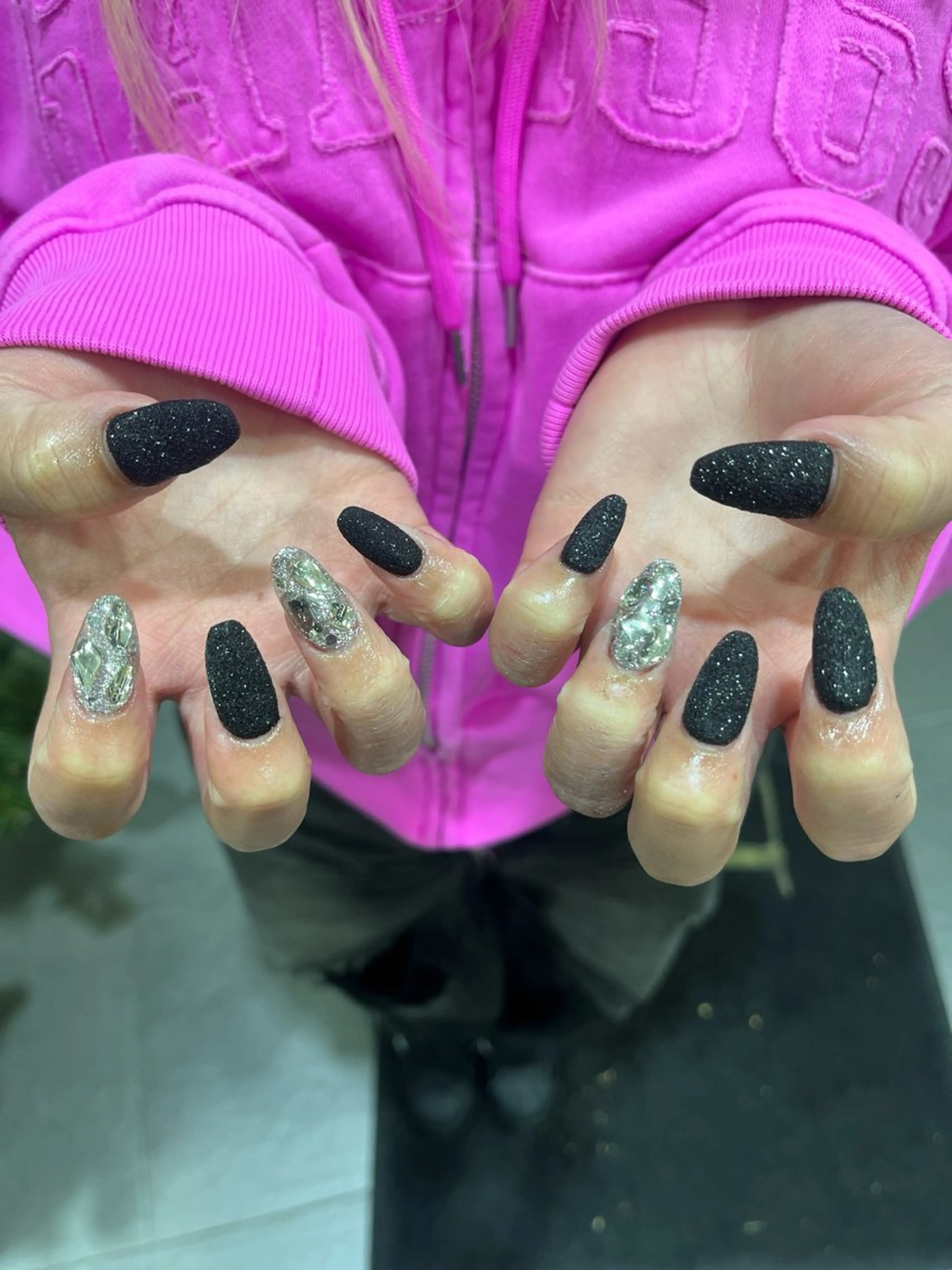 ネイル ハンドネイル waka❤️✨ レイヤーボブ/エクのヘアスタイル