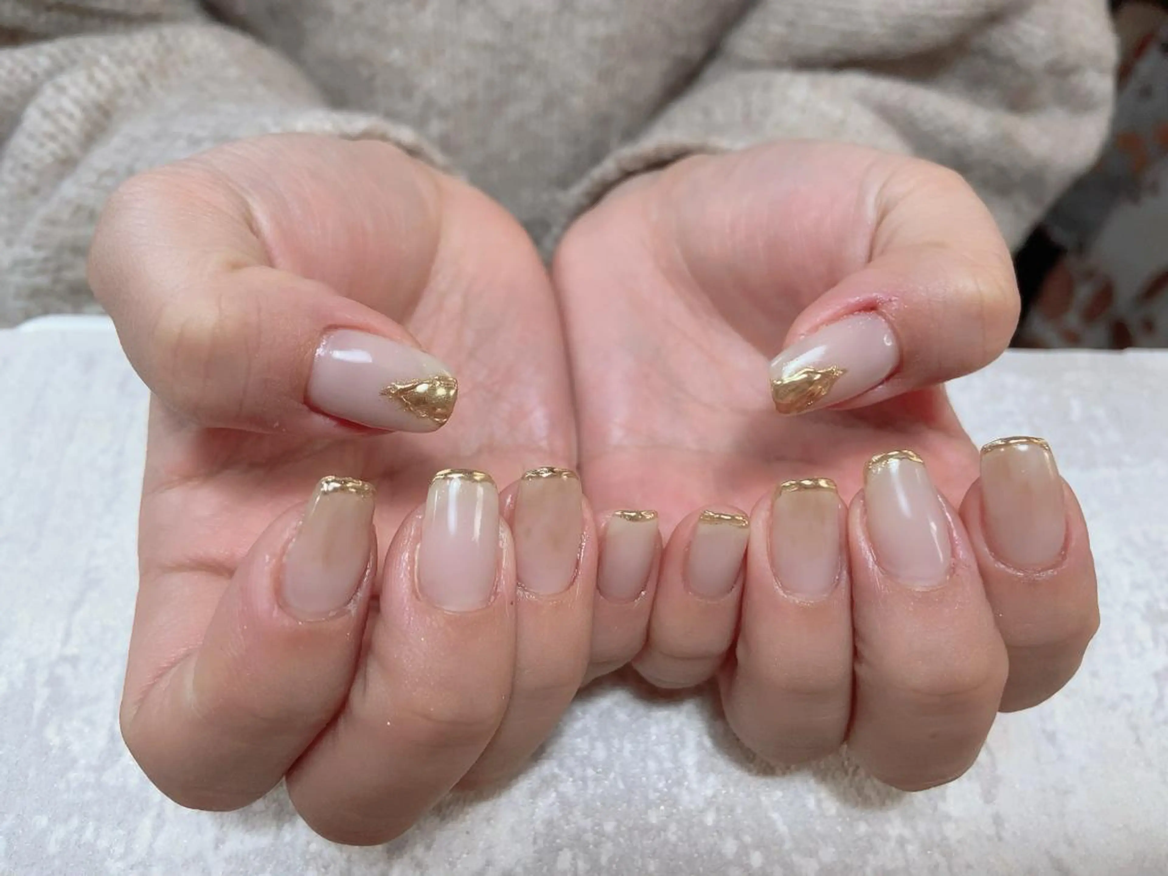 ネイル ニュアンスネイル MIHO ☆のネイルデザイン