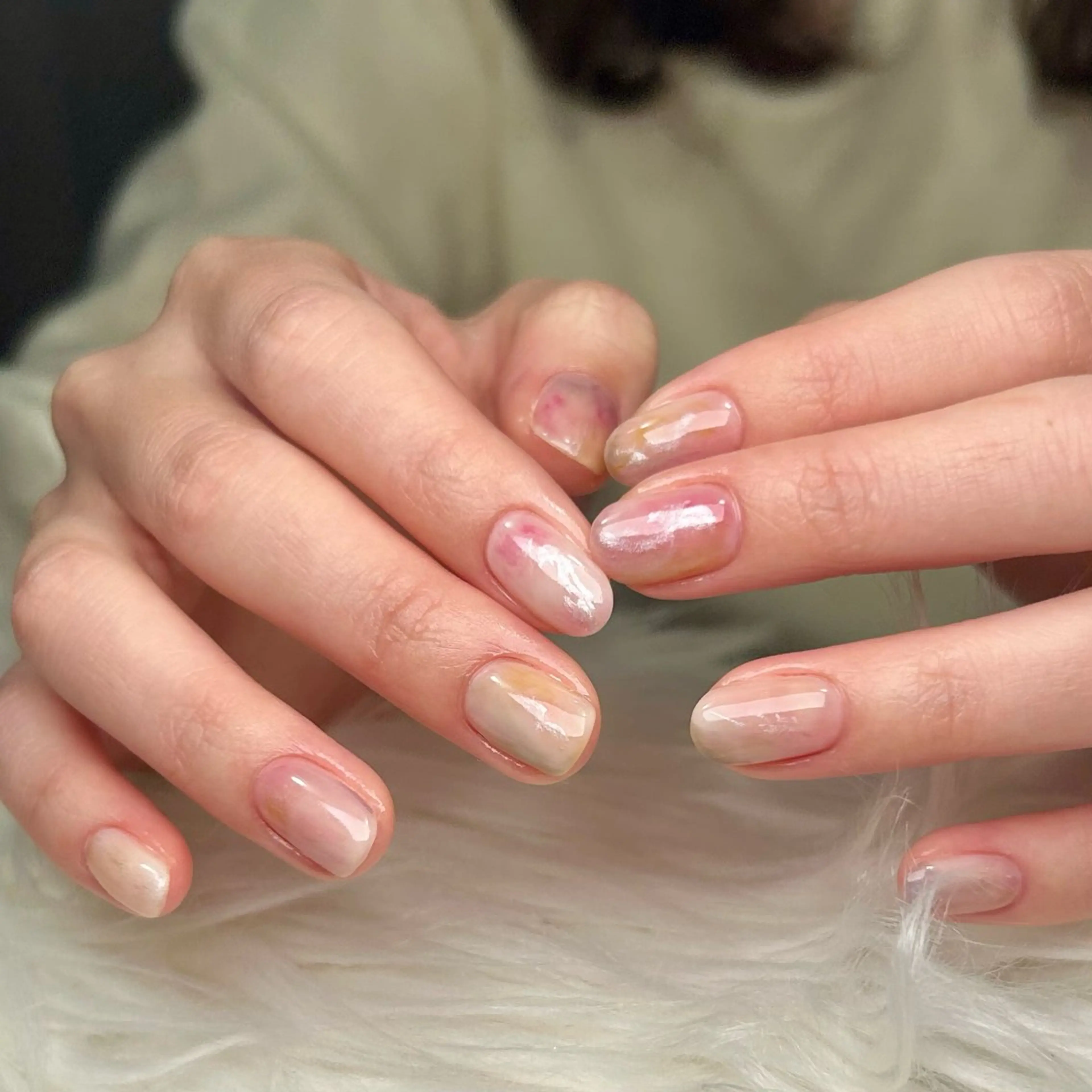 ネイル フットネイル Shine'an Maaiのネイルデザイン