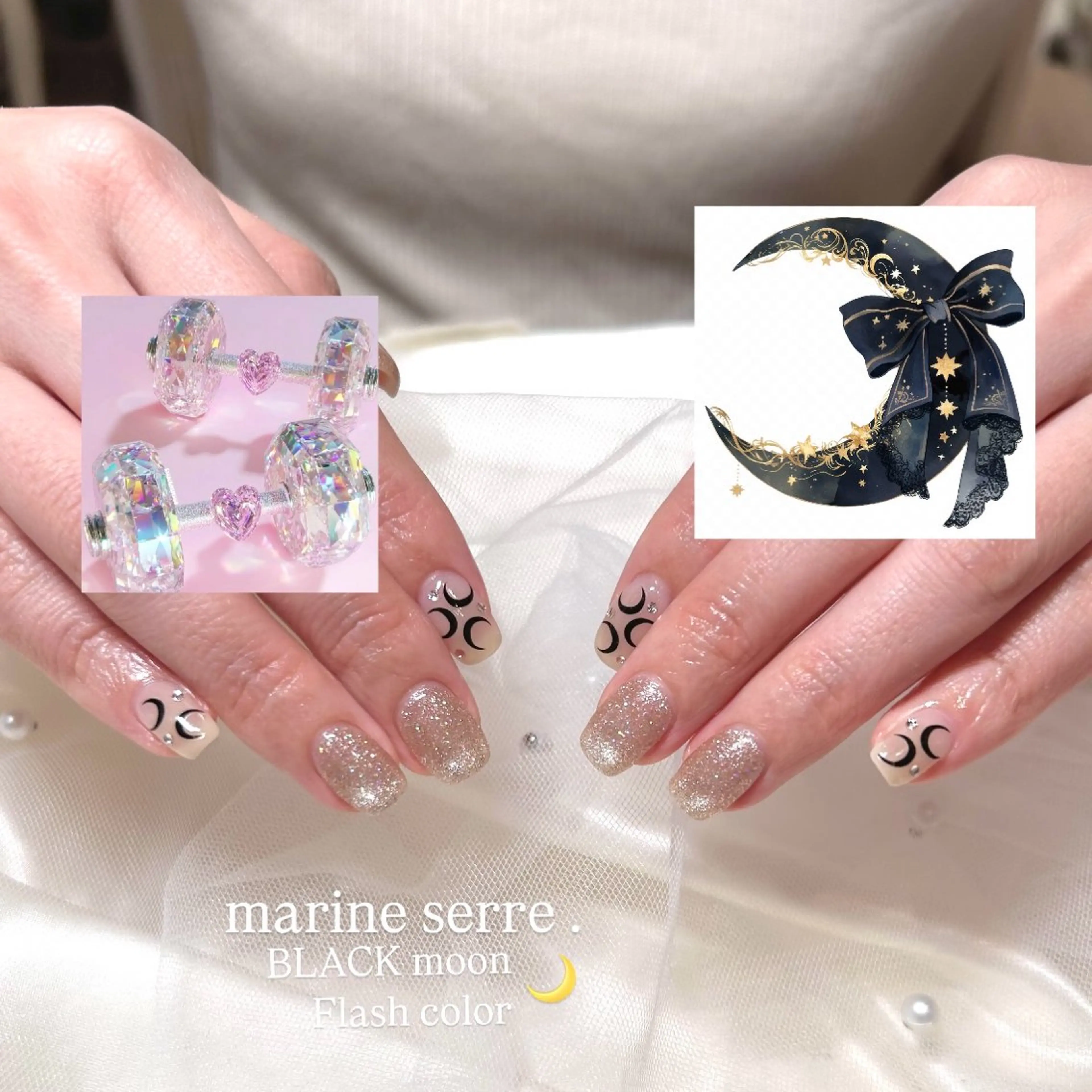 ネイル 長瀬 瑠霞のネイルデザイン