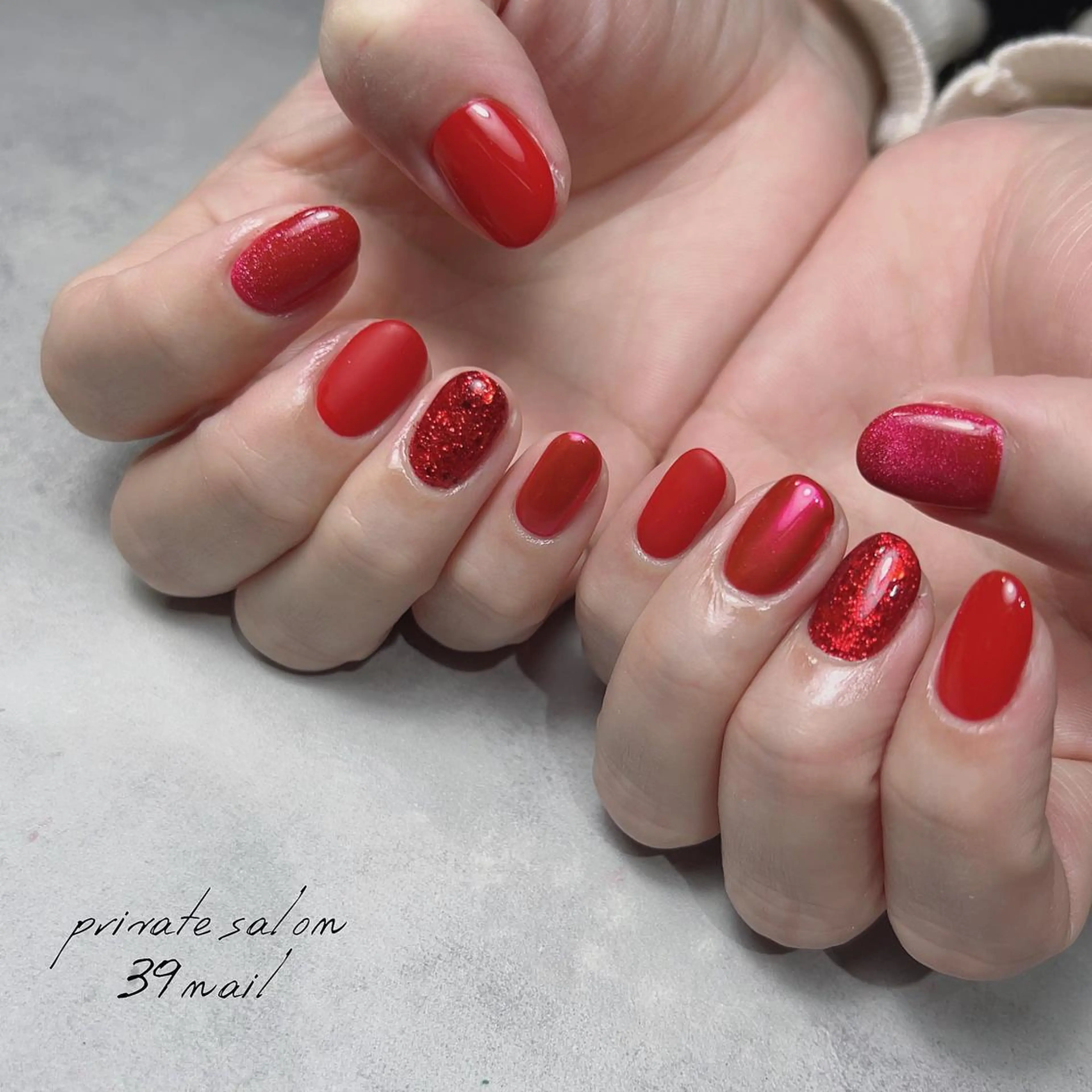 ミディアム ネイル 京橋 【39nail】のネイルデザイン